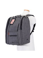 Prefer Pets Adventure Backpack Pet Carrier 14" x 11" x 17" Heathered Gray