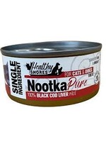 Healthy Shores Healthy Shores Nootka PureBlack Cod Liver Pate Cans 100g x 24 case