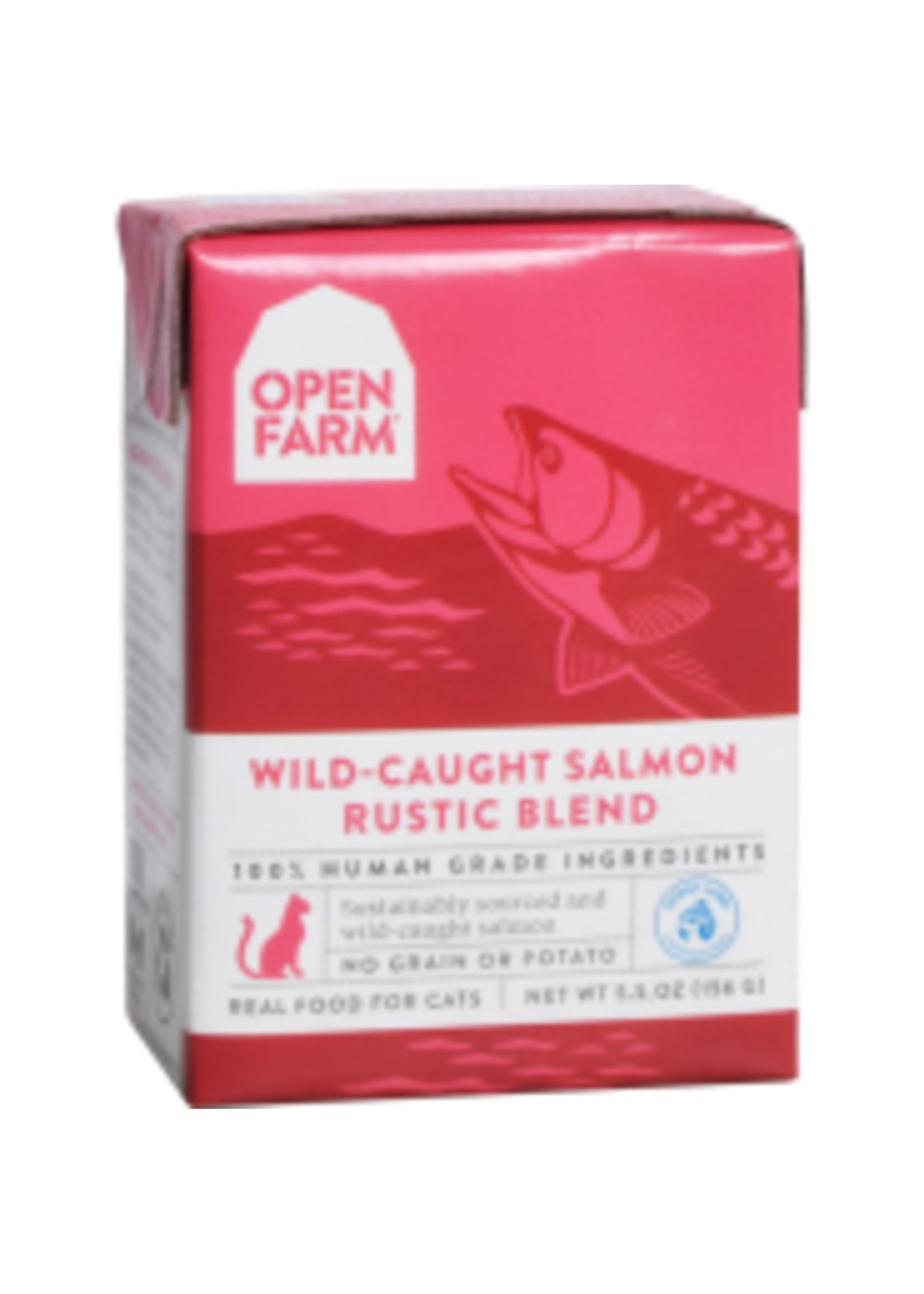 Open Farm Open Farm Cat Wild Caught Salmon Rustic Blend 5.5 oz single
