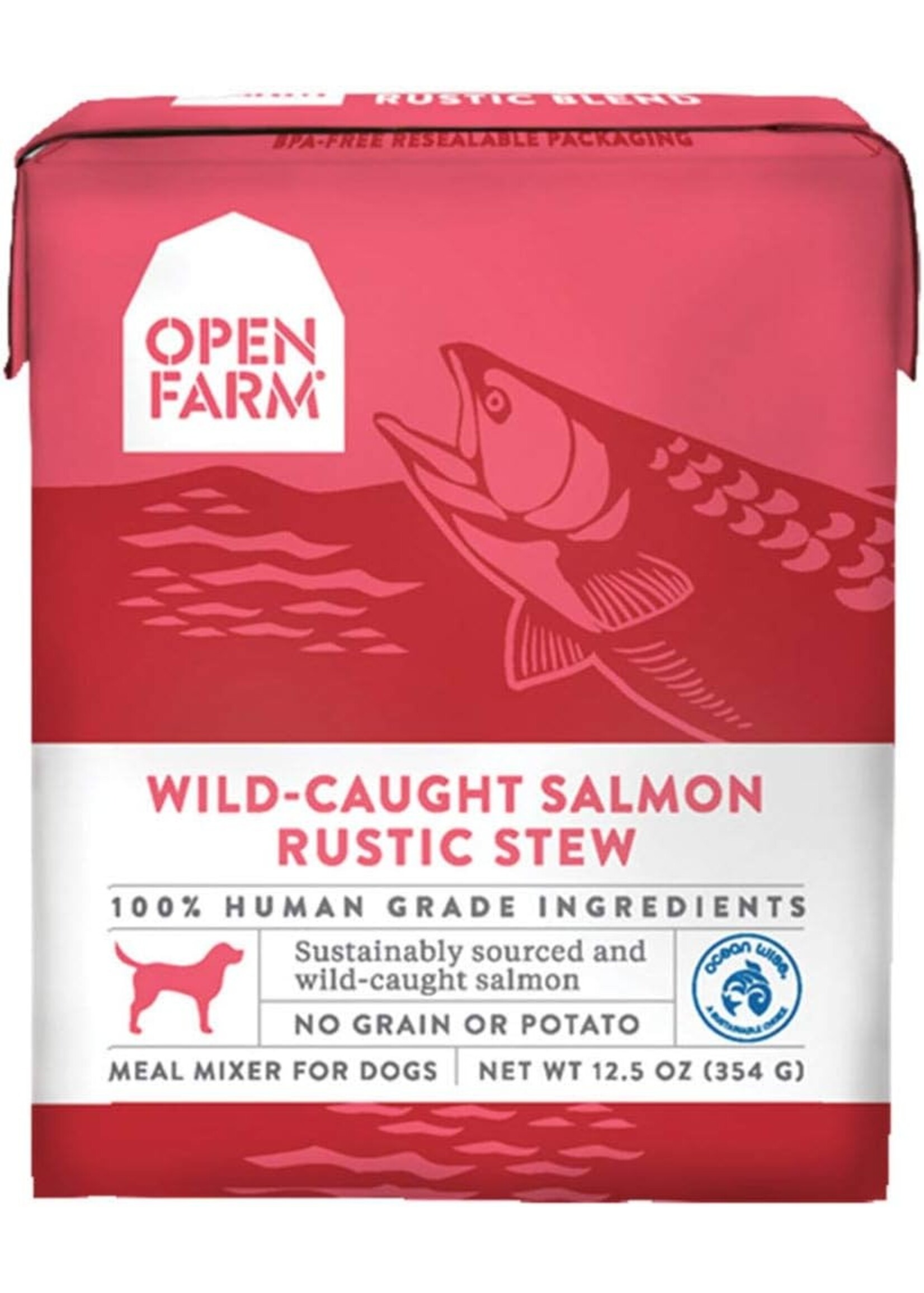 Open Farm Open Farm Dog Wild Caught Salmon Rustic Stew 12.5 oz single