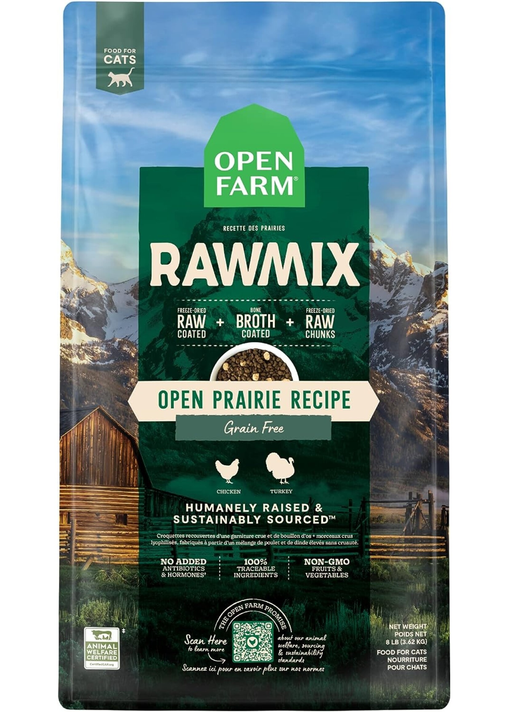 Open Farm Open Farm Cat RawMix Grain Free Open Prairie