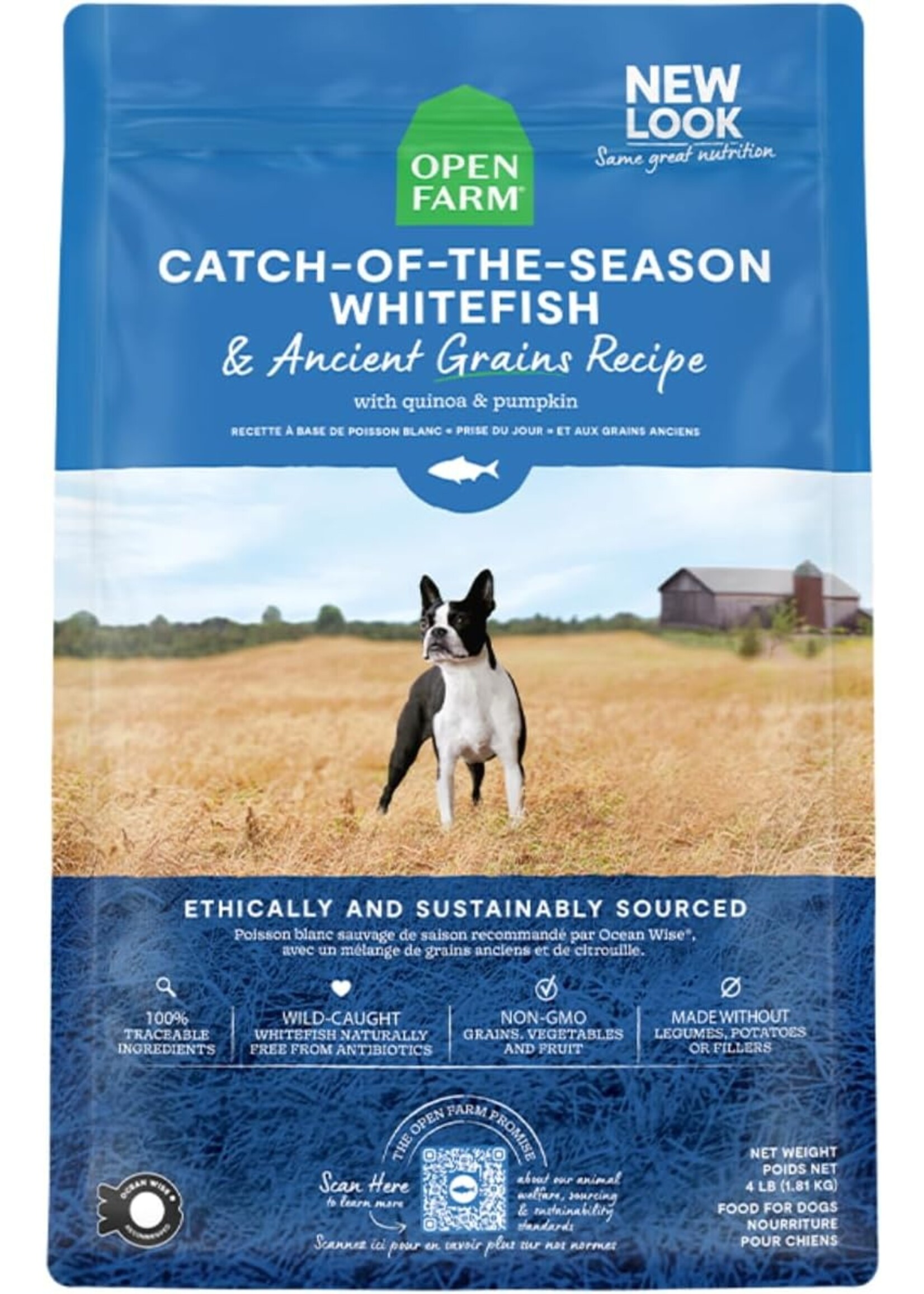 Open Farm Open Farm Dog Catch of Season Whitefish Ancient Grain