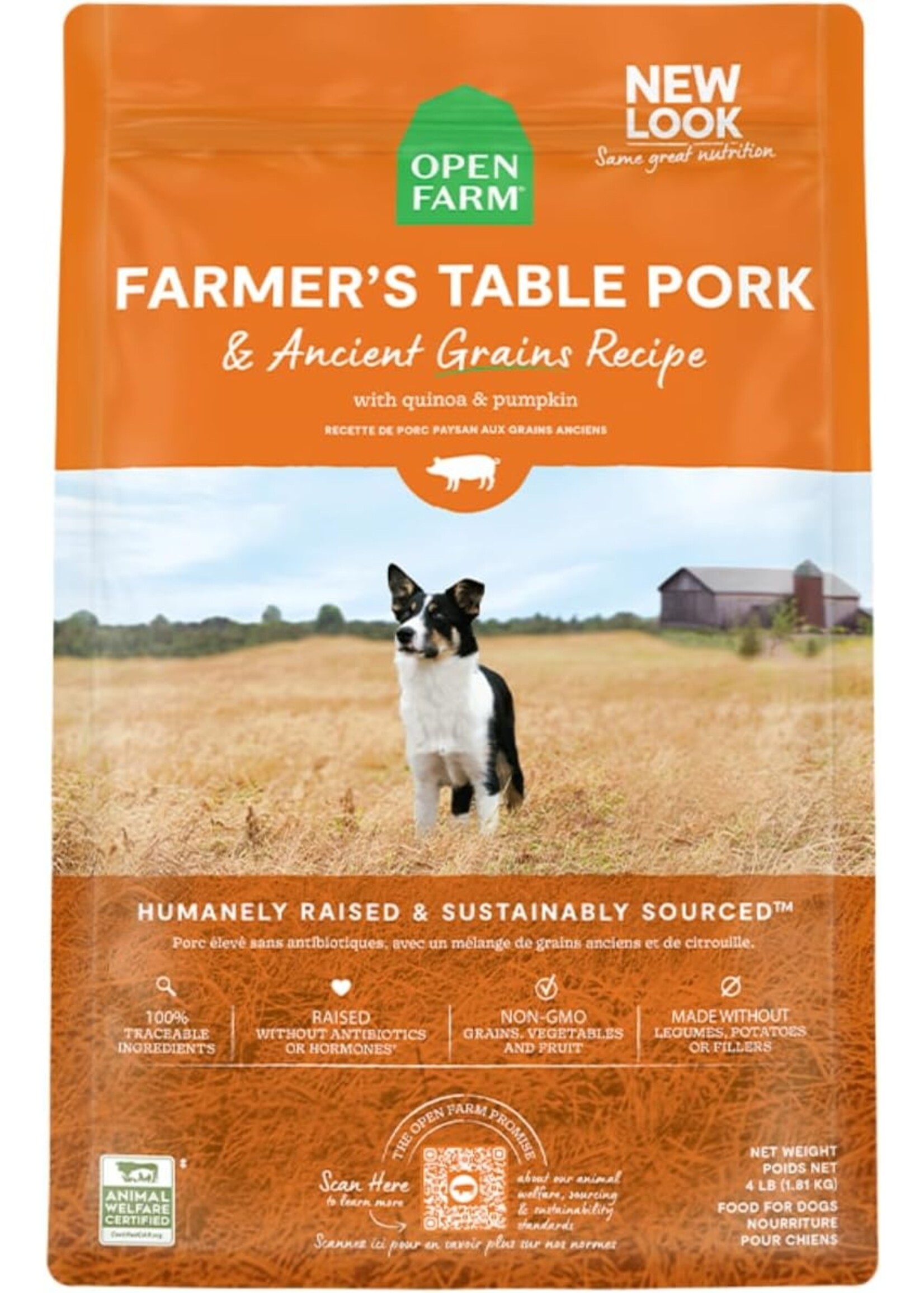 Open Farm Open Farm Dog Farmers Table Pork Ancient Grain