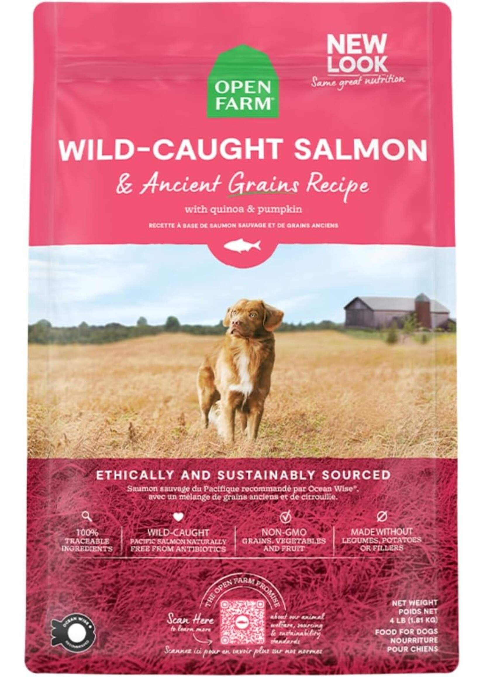 Open Farm Open Farm Dog Wild Salmon & Ancient Grain
