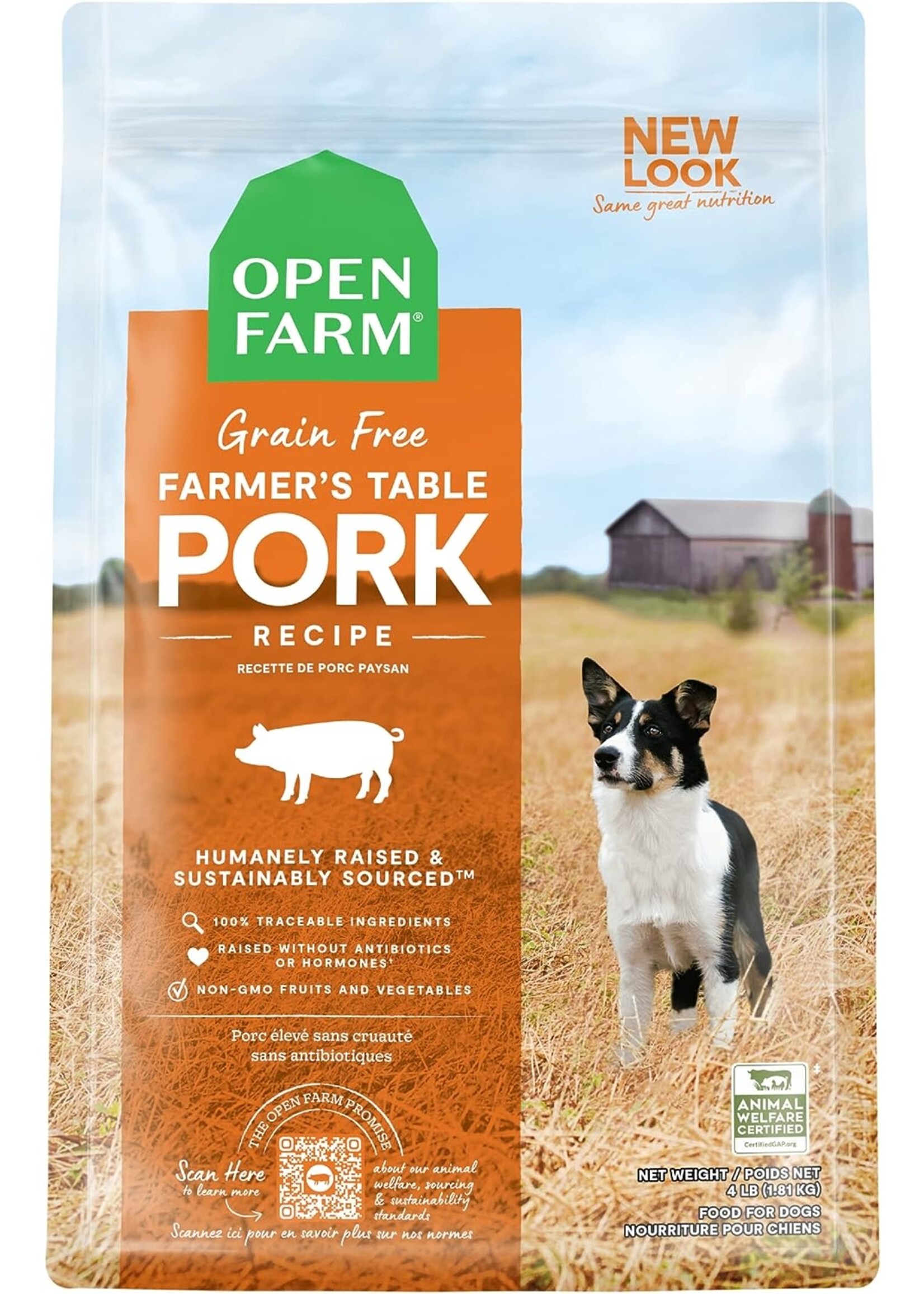 Open Farm Open Farm Dog Grain Free Farmer's Table Pork
