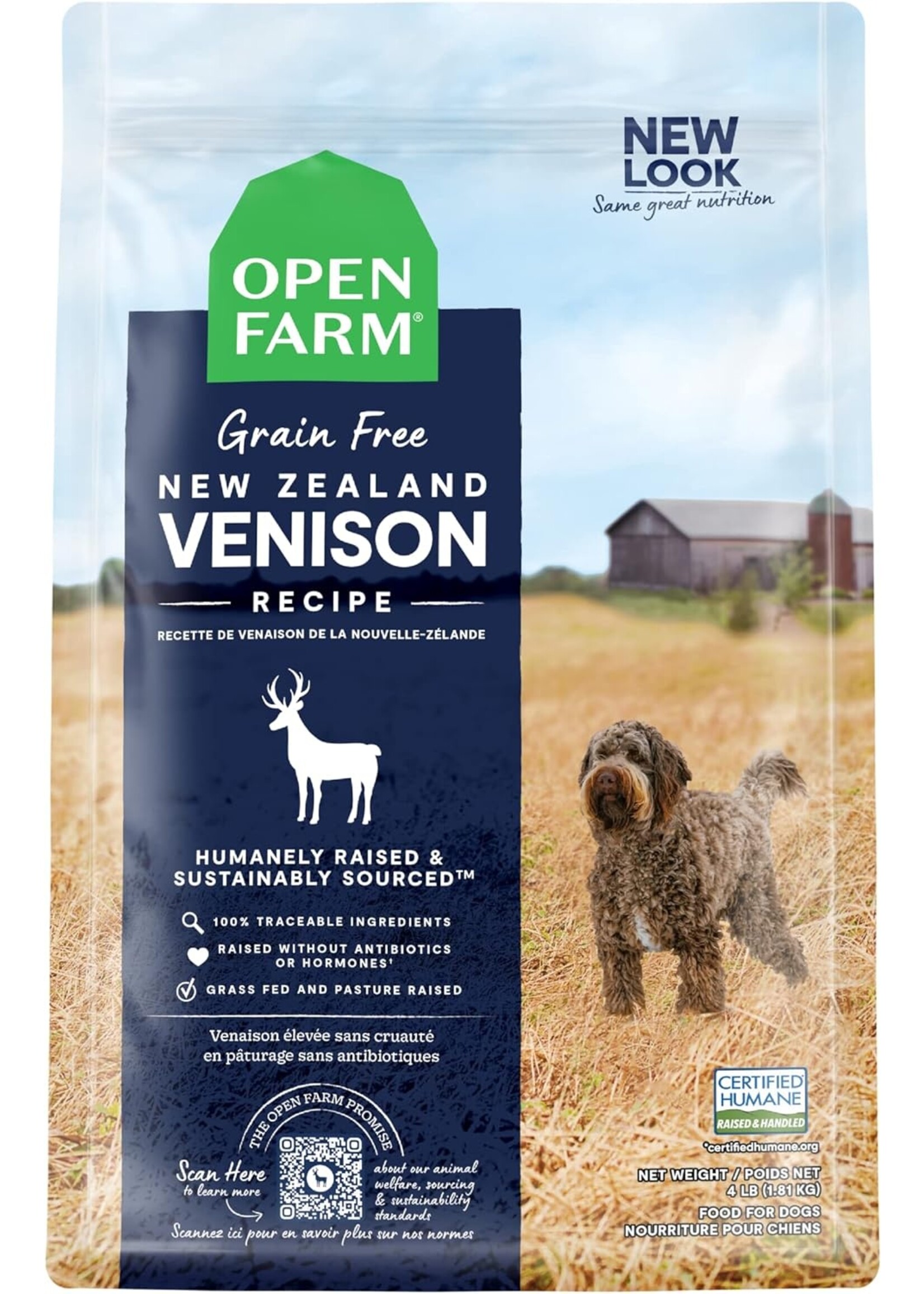 Open Farm Open Farm Dog Grain Free New Zealand Venison