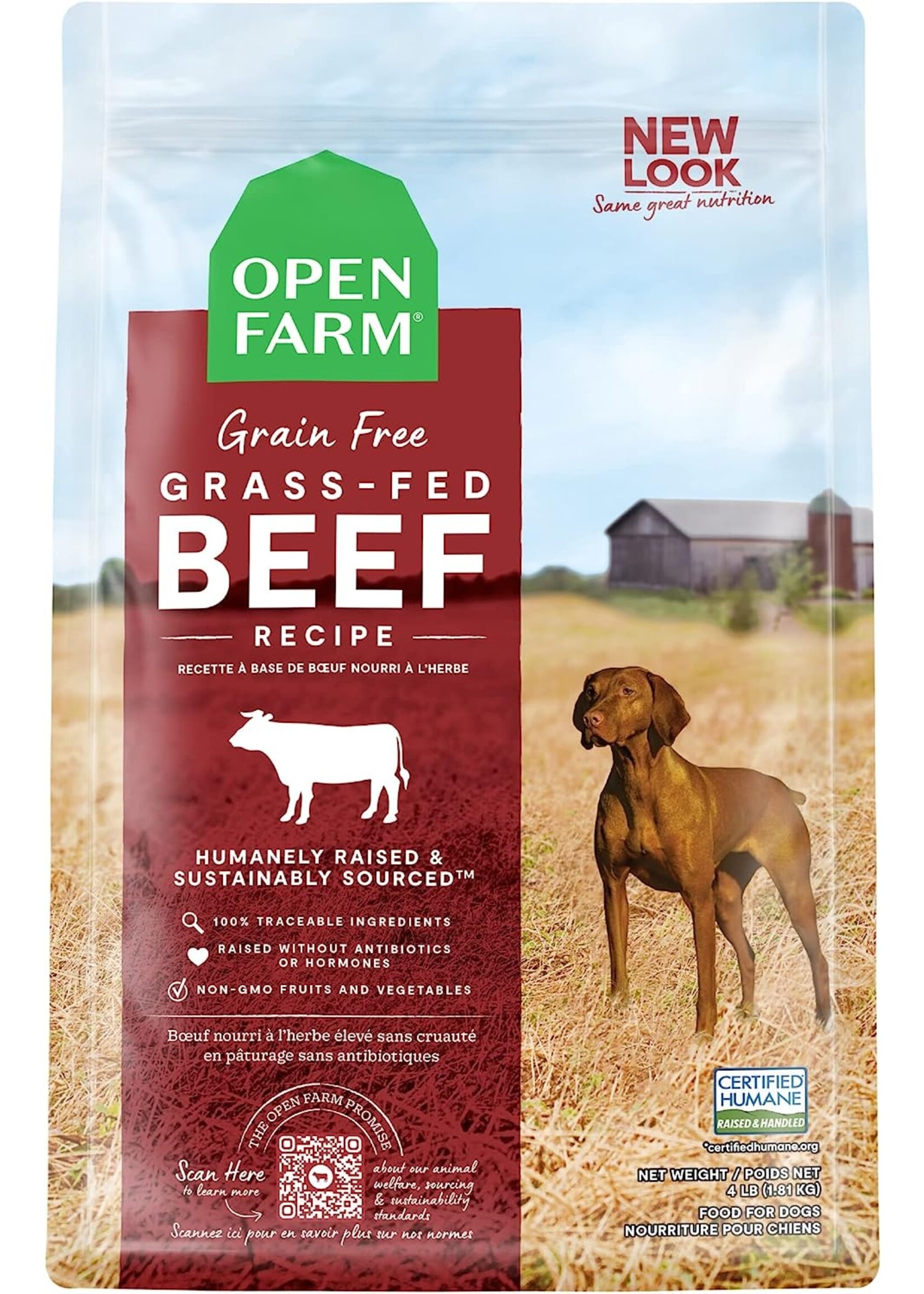 Open Farm Open Farm Dog Grain Free Grass-Fed Beef