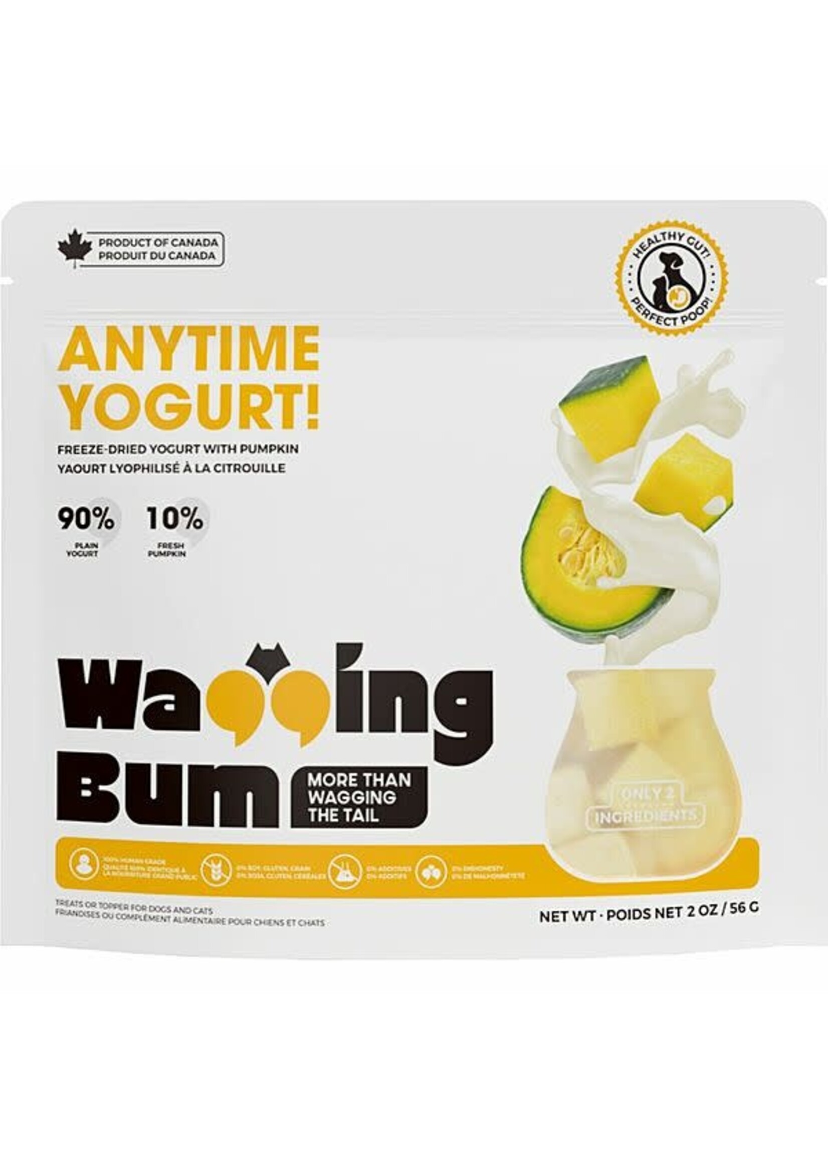 Wagging Bum Wagging Bum FD Anytime Yogurt! w/ Pumpkin 2oz
