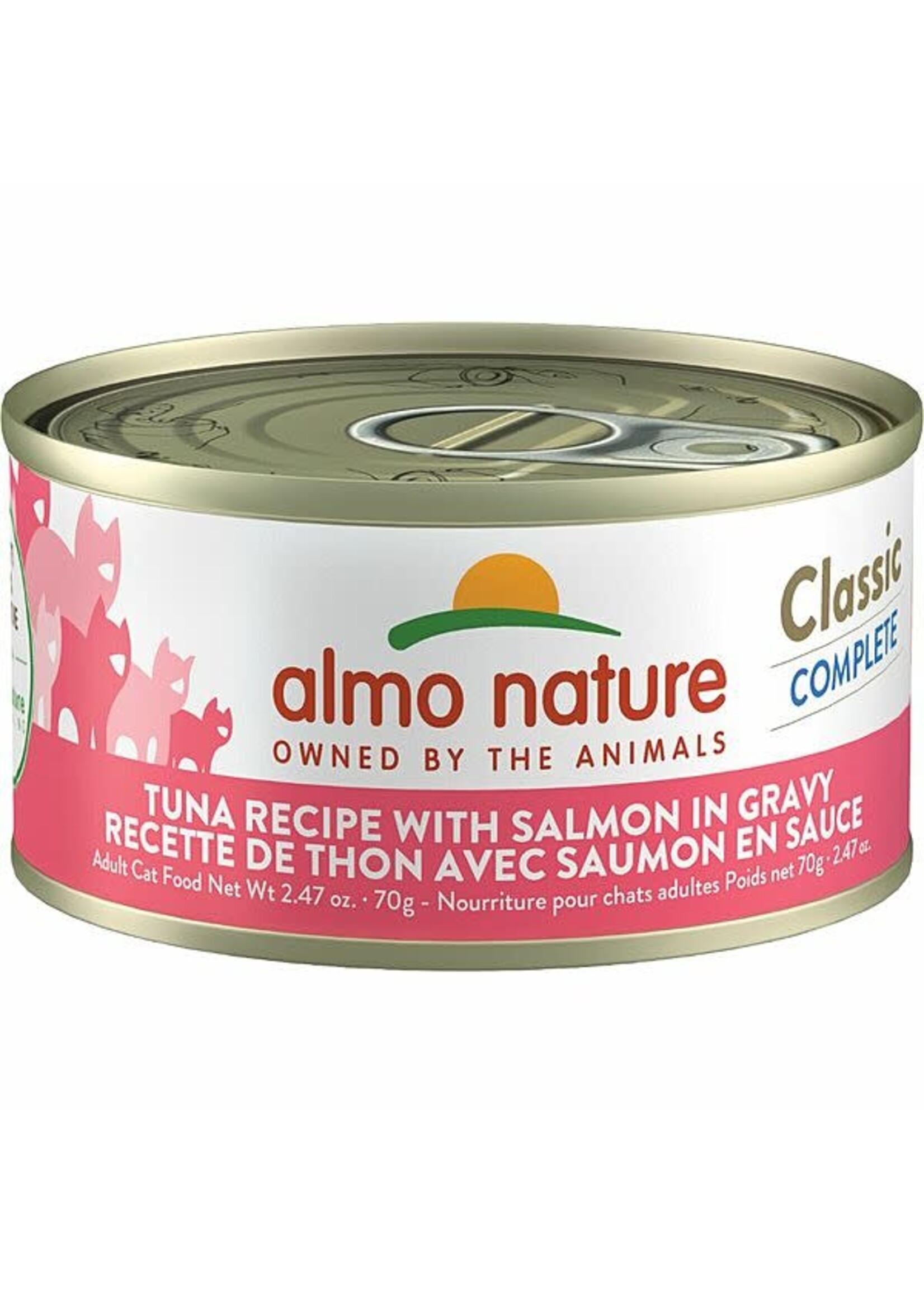 almo Nature almo nature Classic Complete Tuna Recipe w/ Salmon in Gravy 70gm case12