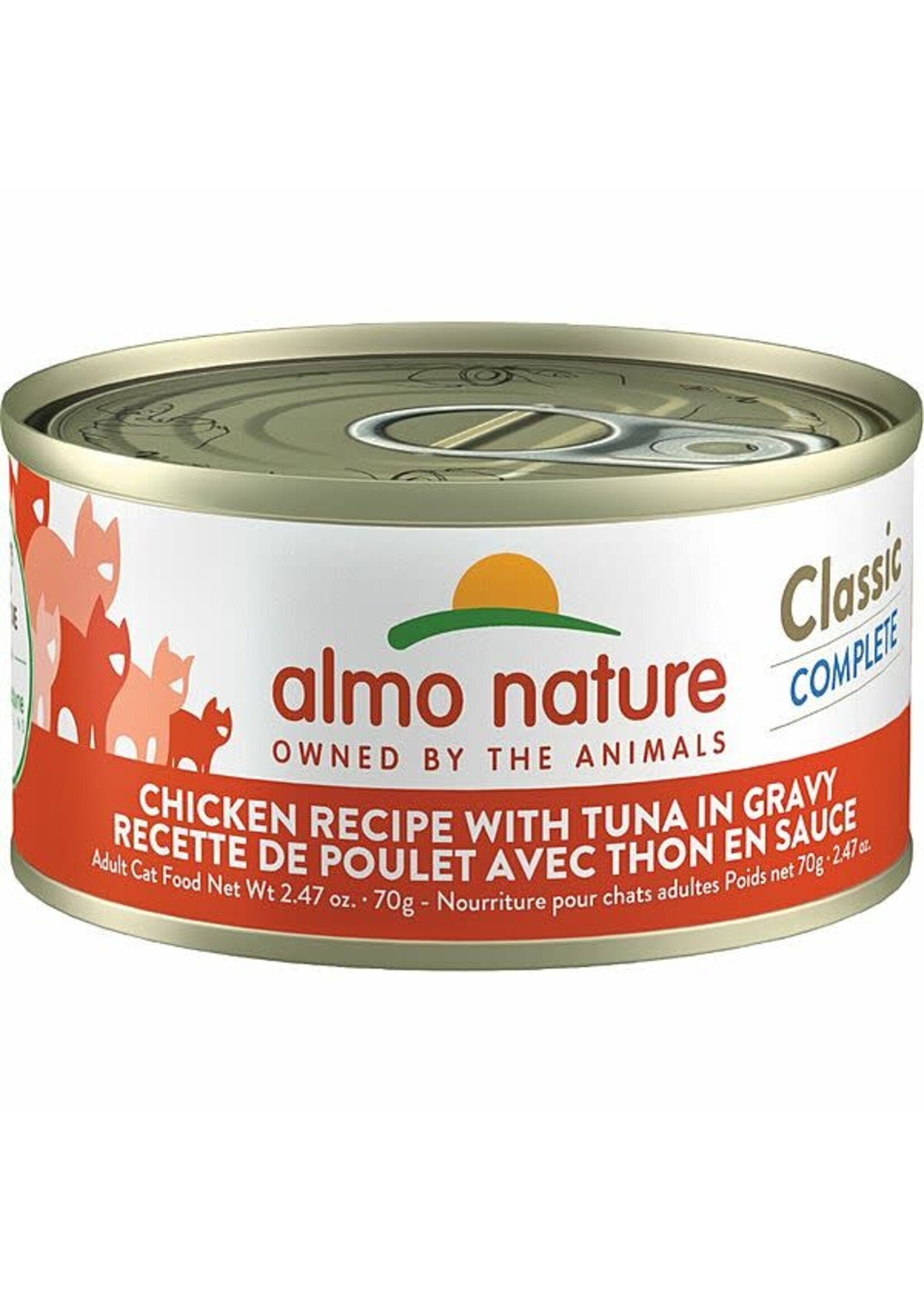almo Nature almo nature Classic Complete Chicken Recipe w/ Tuna in Gravy 70gm single