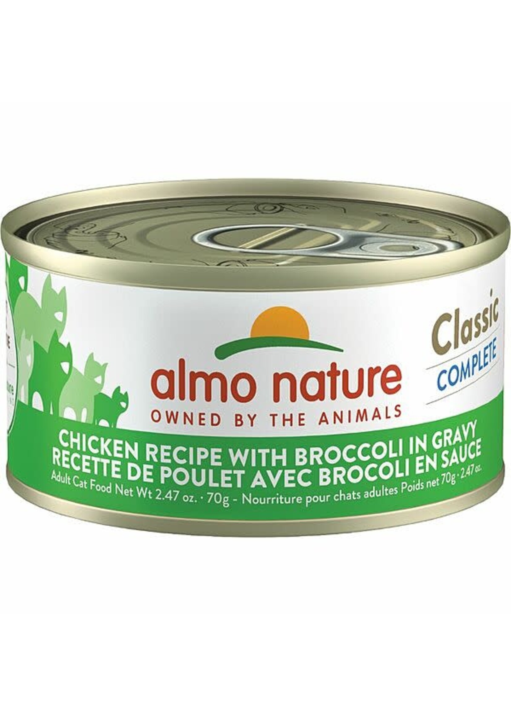 almo Nature almo nature Classic Complete Chicken Recipe w/ Broccoli in Gravy 70gm case12
