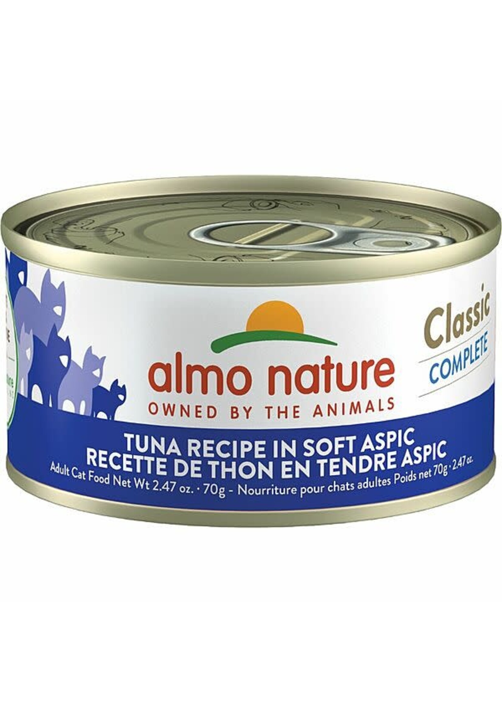 almo Nature almo nature Classic Complete Tuna Recipe in Soft Aspic 70gm  single