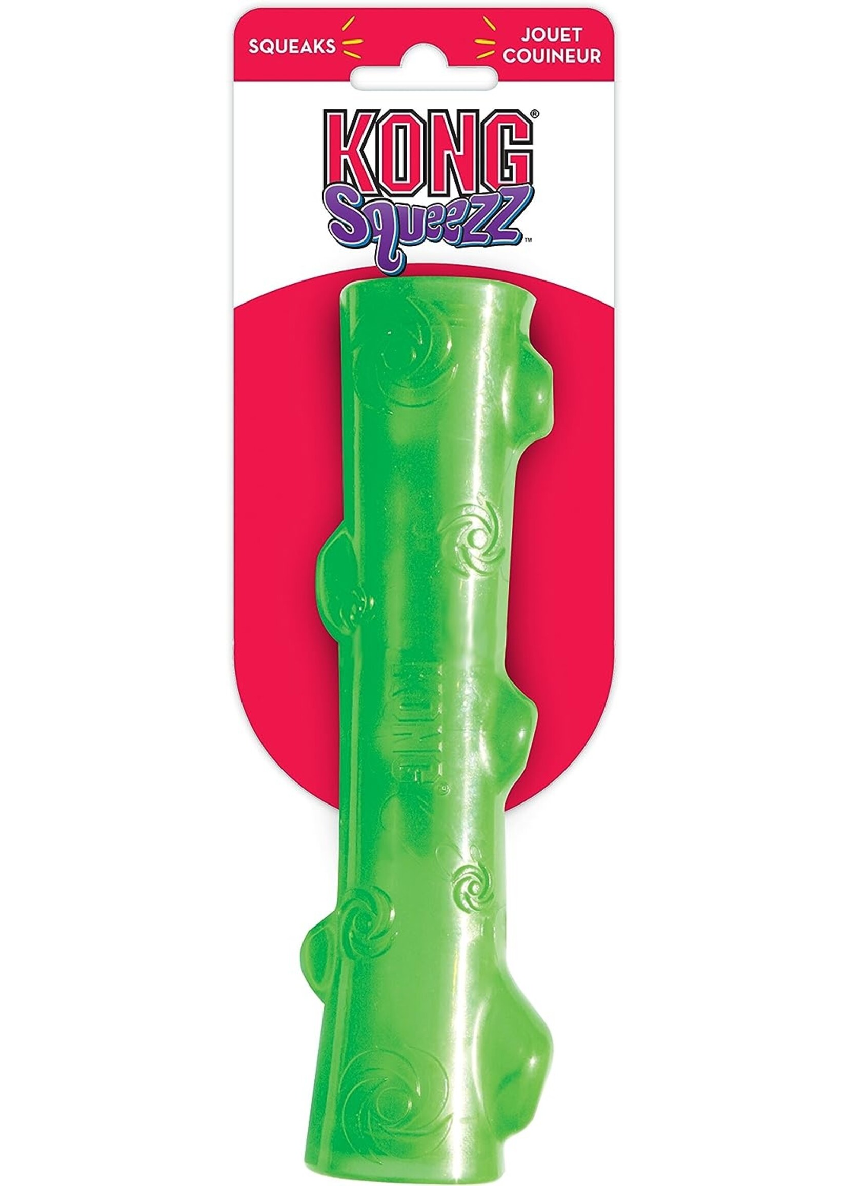 Kong Kong XMAS Squeezz Stick Assorted Large