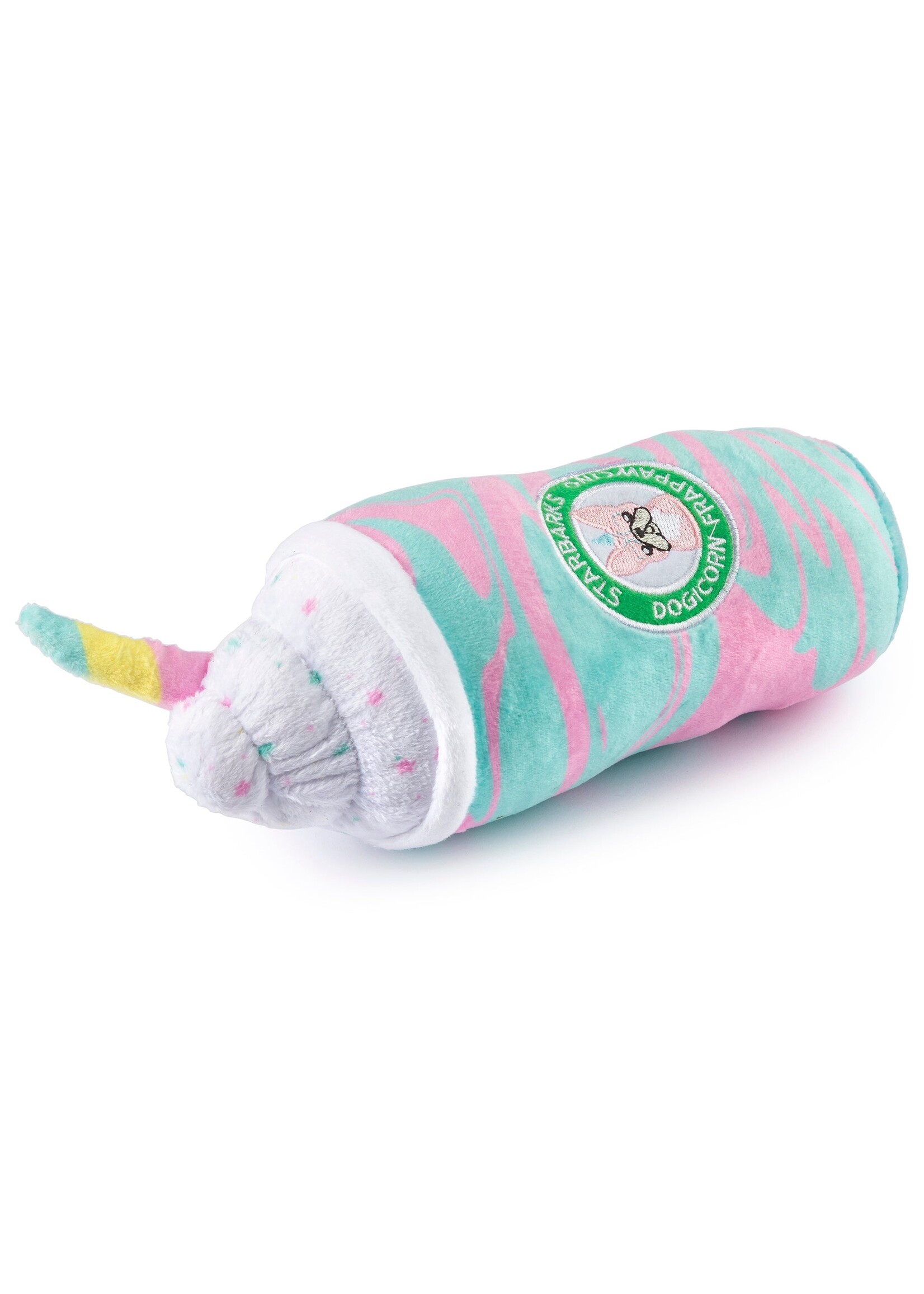 Haute Diggity Dog Starbarks Dogicorn Frapawccino Squeaker Dog Toy