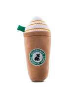 Haute Diggity Dog Starbarks Frenchie Roast w/ Straw Squeaker Dog Toy