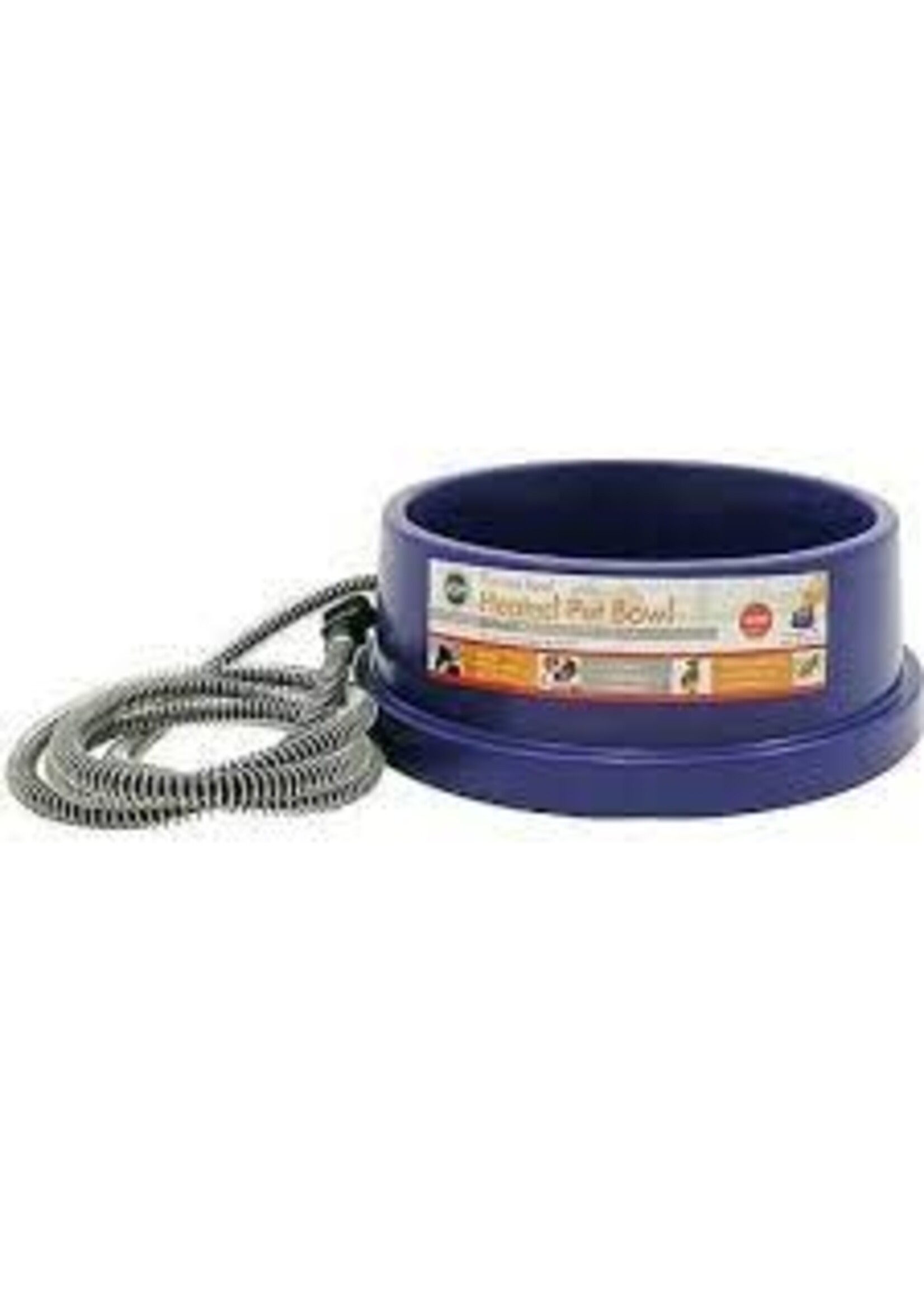K&H Pet Products K&H Heated Thermal Bowl Blue 96oz 25watt