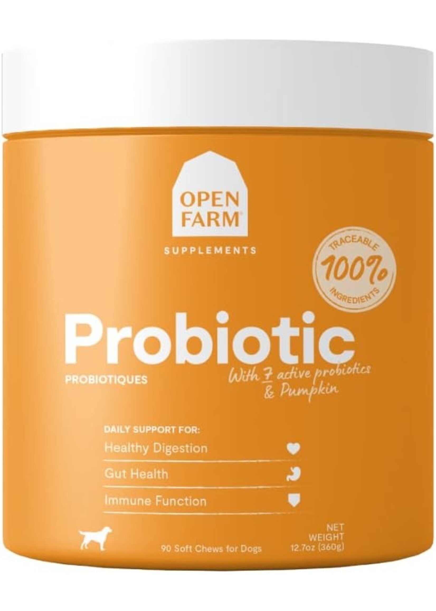 Open Farm Open Farm Supplement Probiotic Chews 90ct