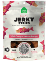 Open Farm Open Farm Dog Treats Grain Free Jerky Strips Salmon 5.6 oz