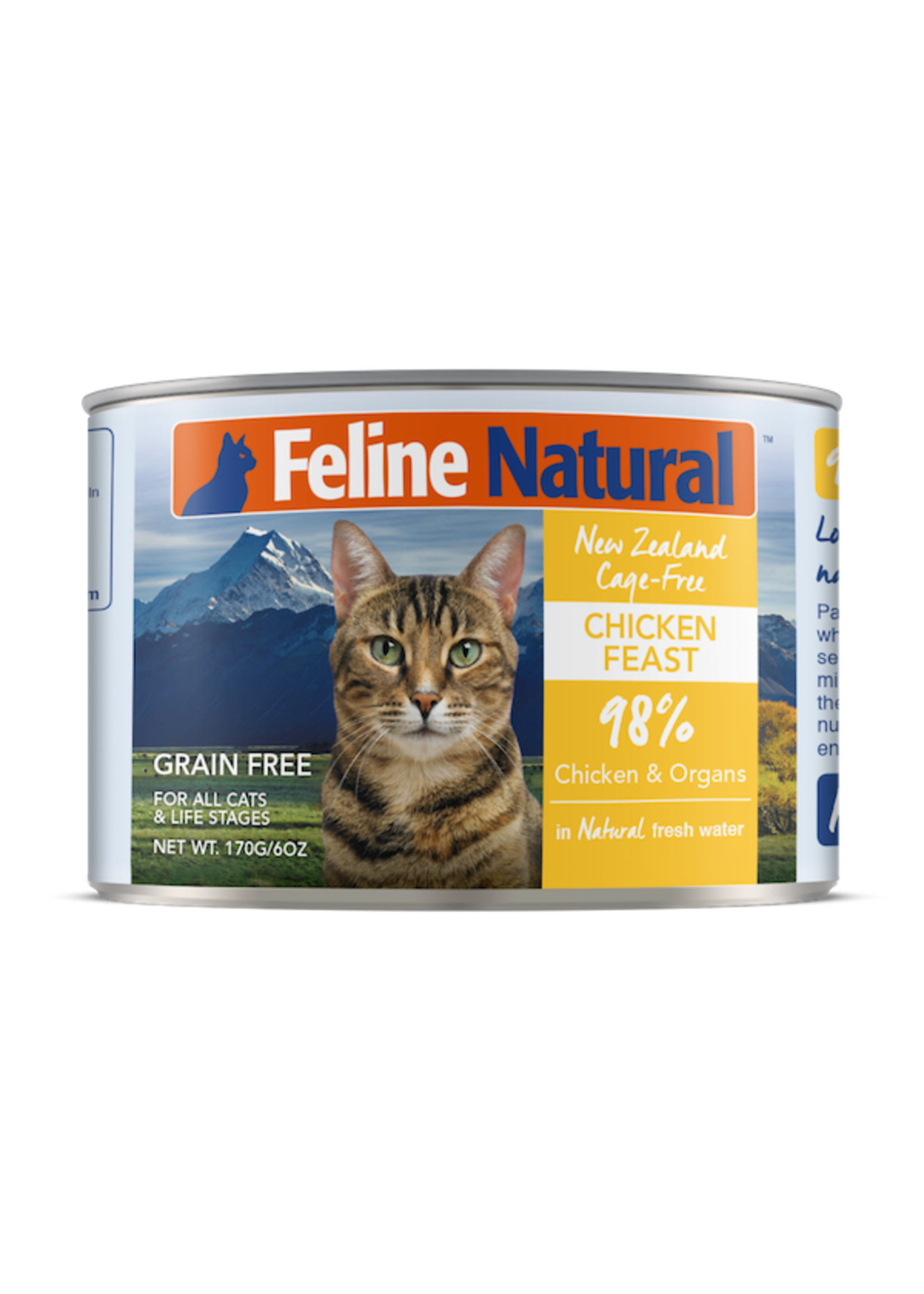 Feline Natural Feline Natural Can 170g / 6oz case of 12