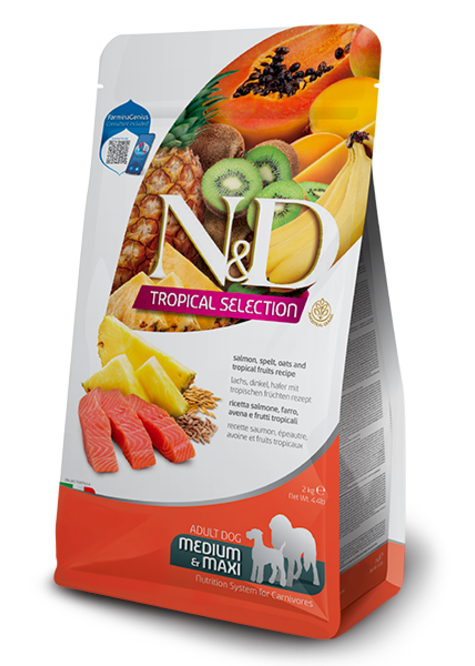 Farmina Farmina N&D Dog Tropical Selection Salmon Adult Med/Maxi