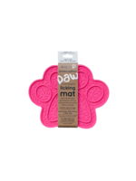 Dexypaws Dexypaws Dog Lick Mat Pink Paw