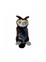 Tuffy VIP Mighty Jr Nature Owl Plush