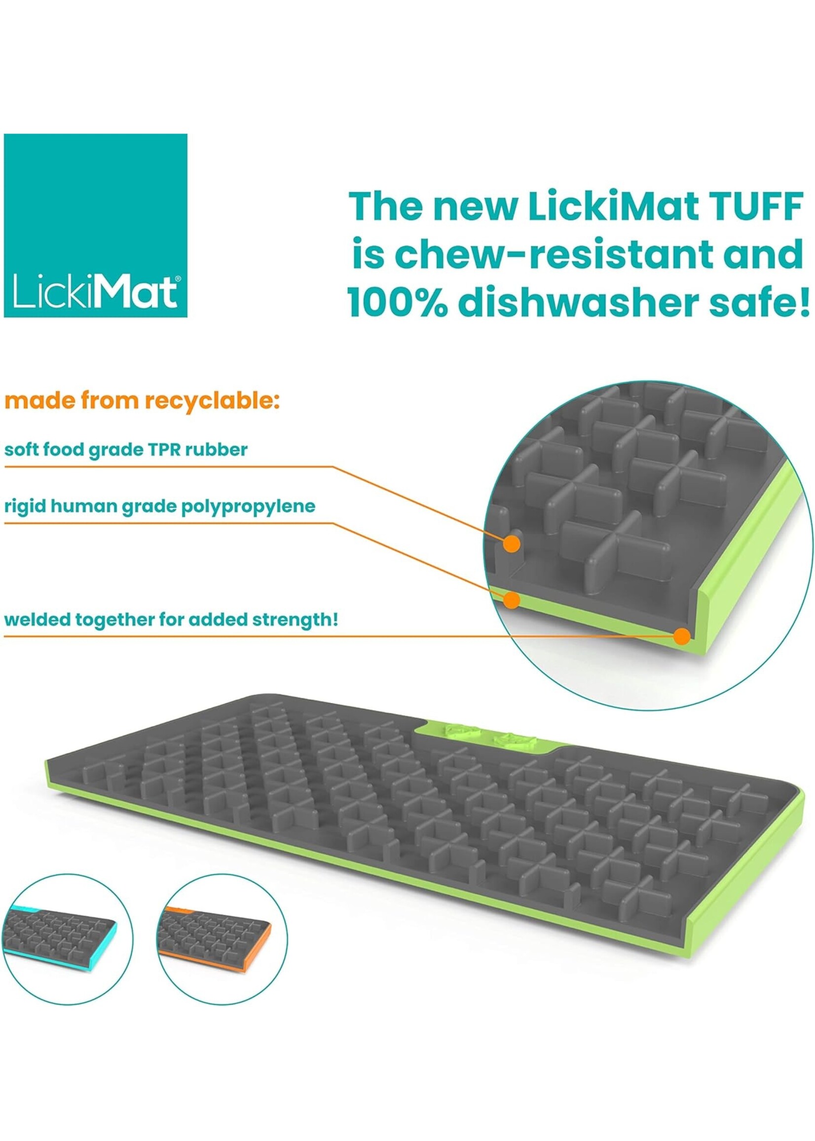 LickiMat LickiMat Tuffy Buddy 7.75 x 7.75"