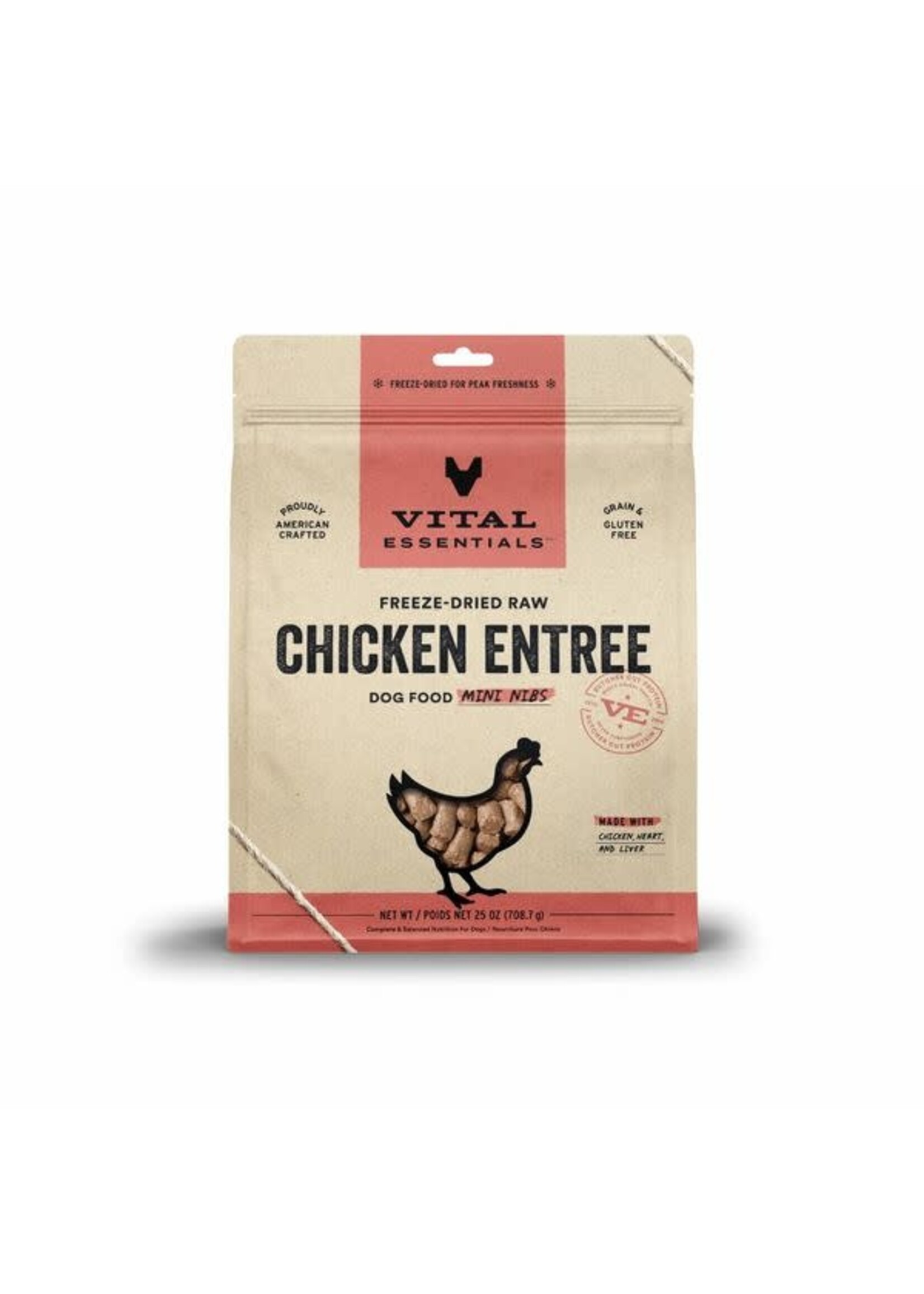 Vital Essentials Vital Essentials FD Raw Chicken Entree Mini Nibs