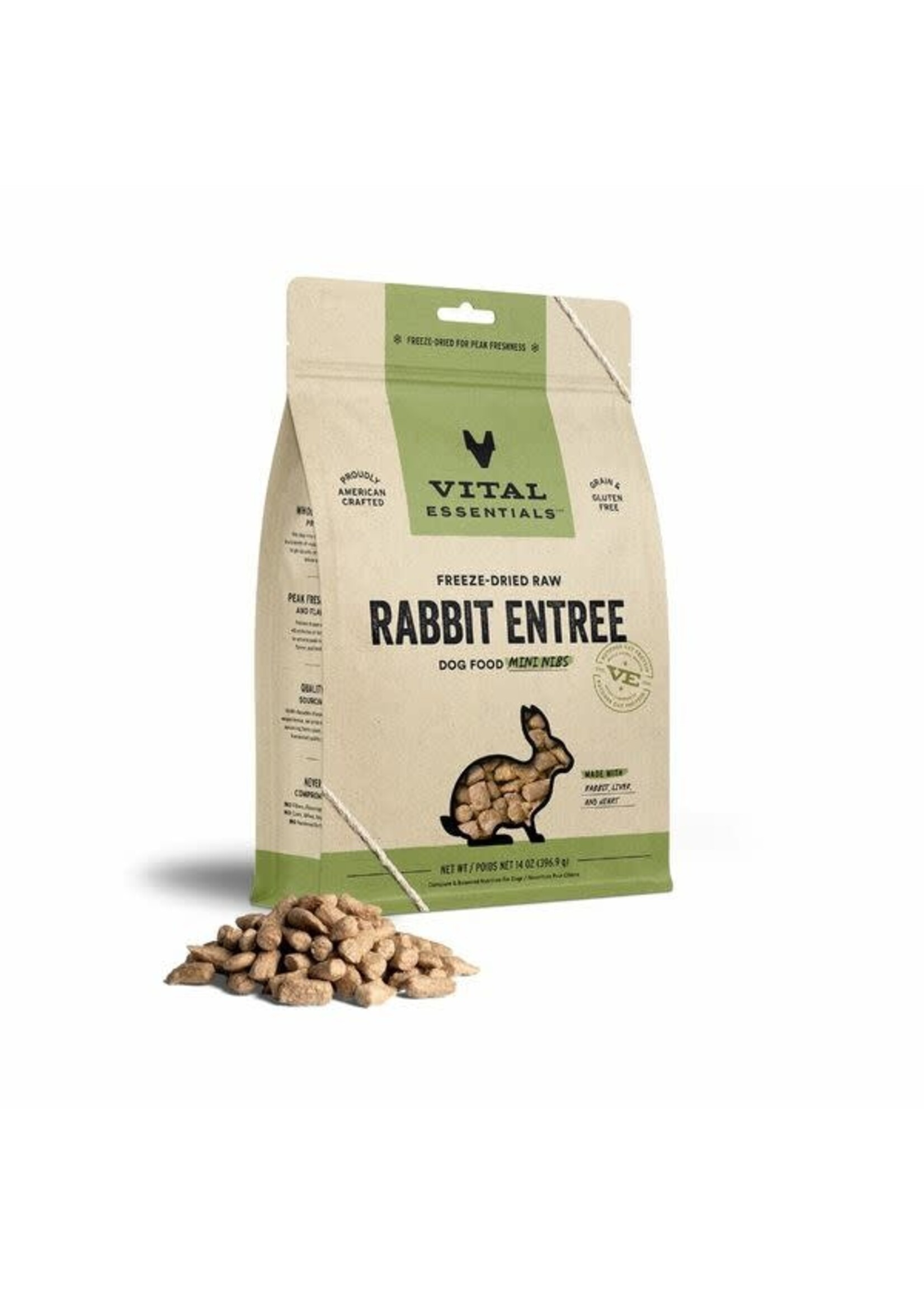 Vital Essentials Vital Essentials FD Raw Rabbit Mini Nibs