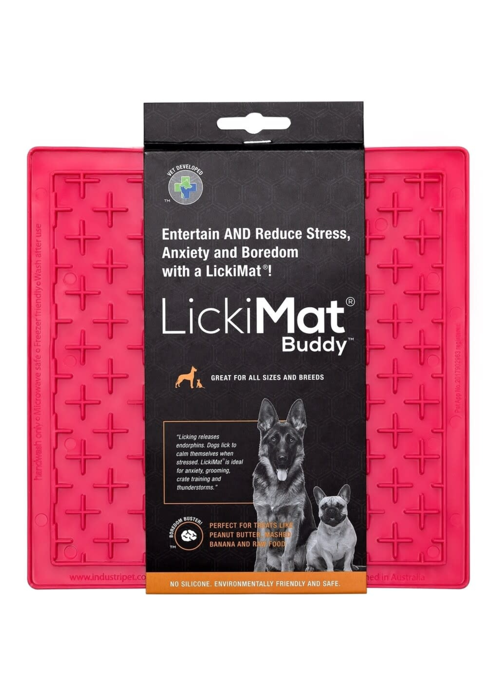 LickiMat LickiMat Classic Buddy Pink 8 x 8"