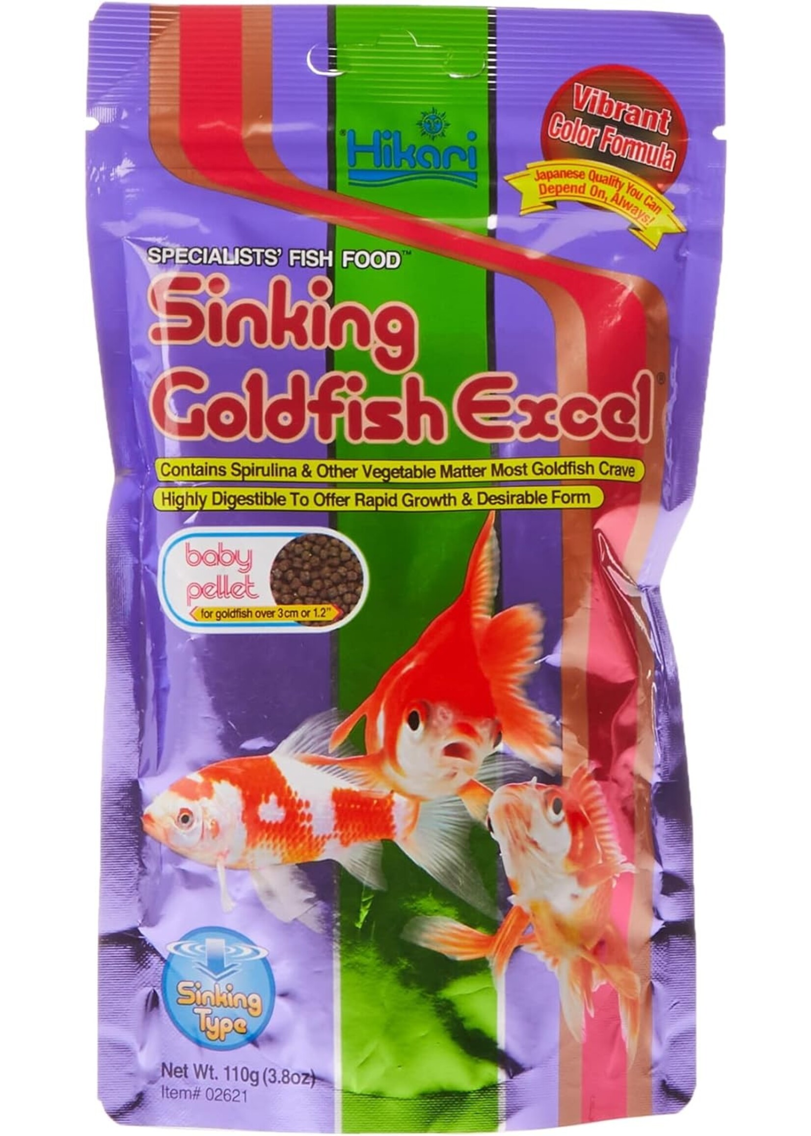 Hikari Hikari Sinking Goldfish Excel Baby 3.88oz