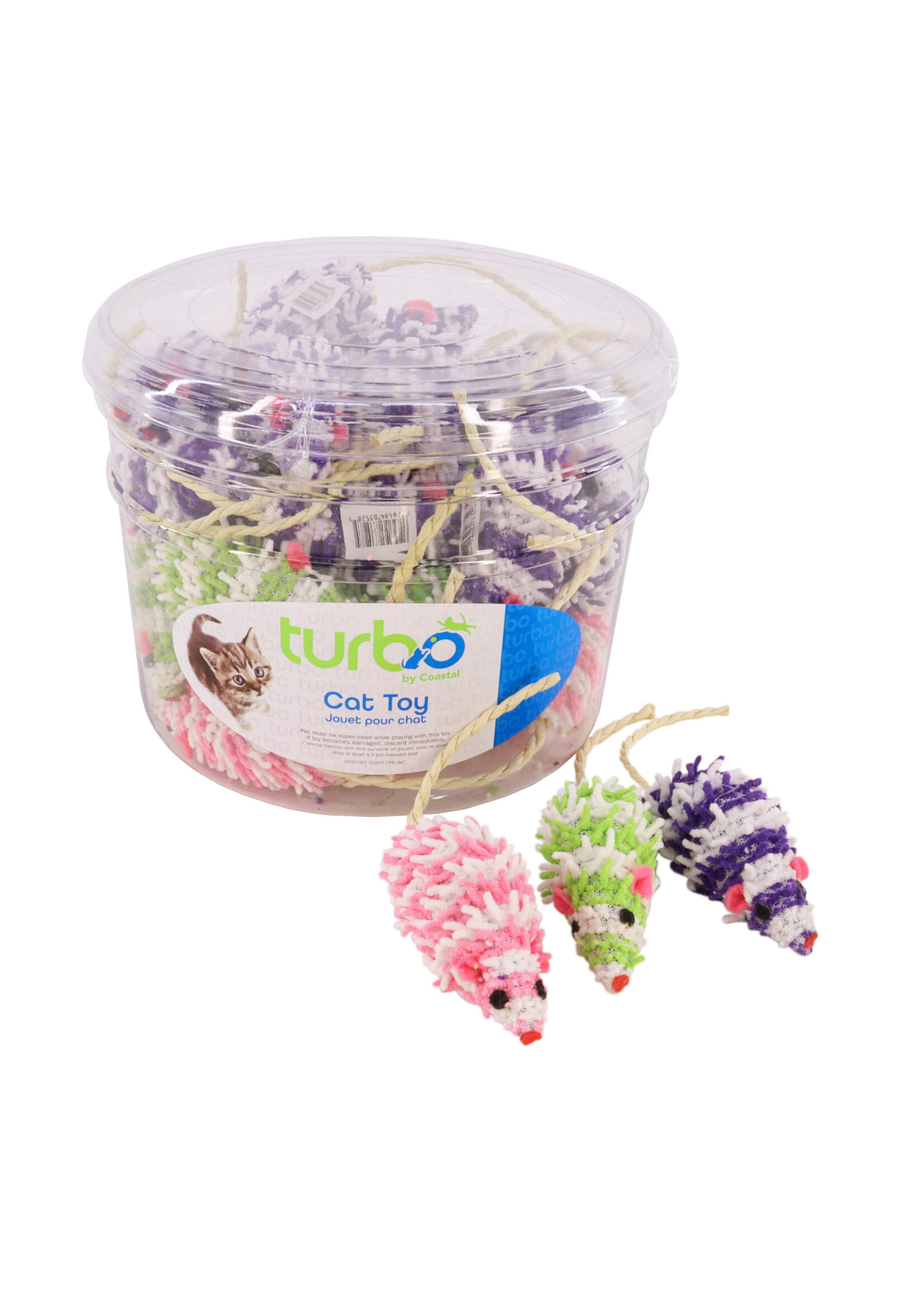 Coastal Pet Products Inc. Turbo Mop Mice Cat Toy