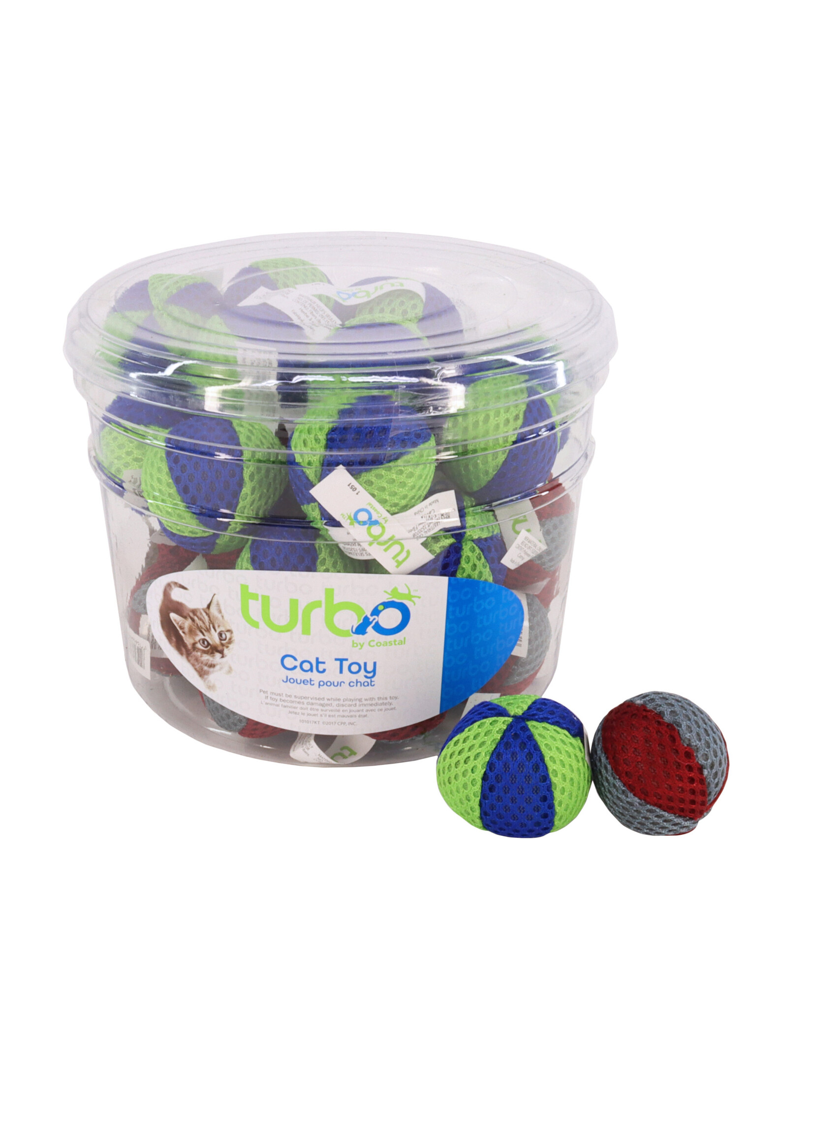 Coastal Pet Products Inc. Turbo Beach Ball Cat Toy