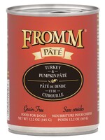 Fromm Family Pet Food Fromm Dog GF Turkey & Pumpkin Pate 12.2oz case 12