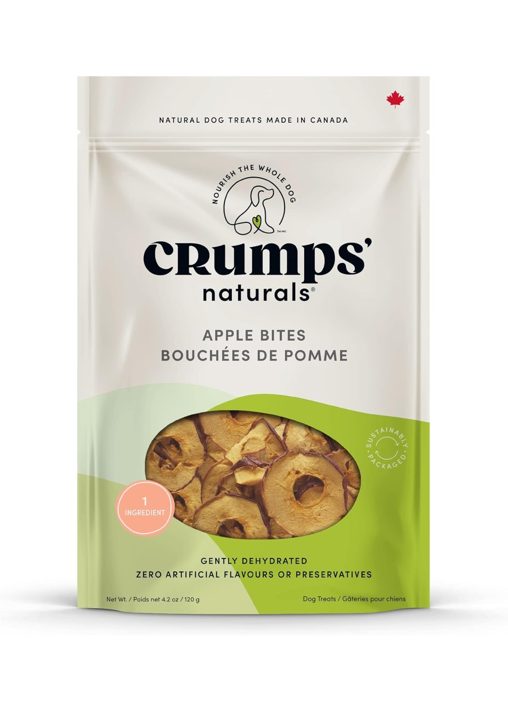 Crumps Natural Apple Bites 120g