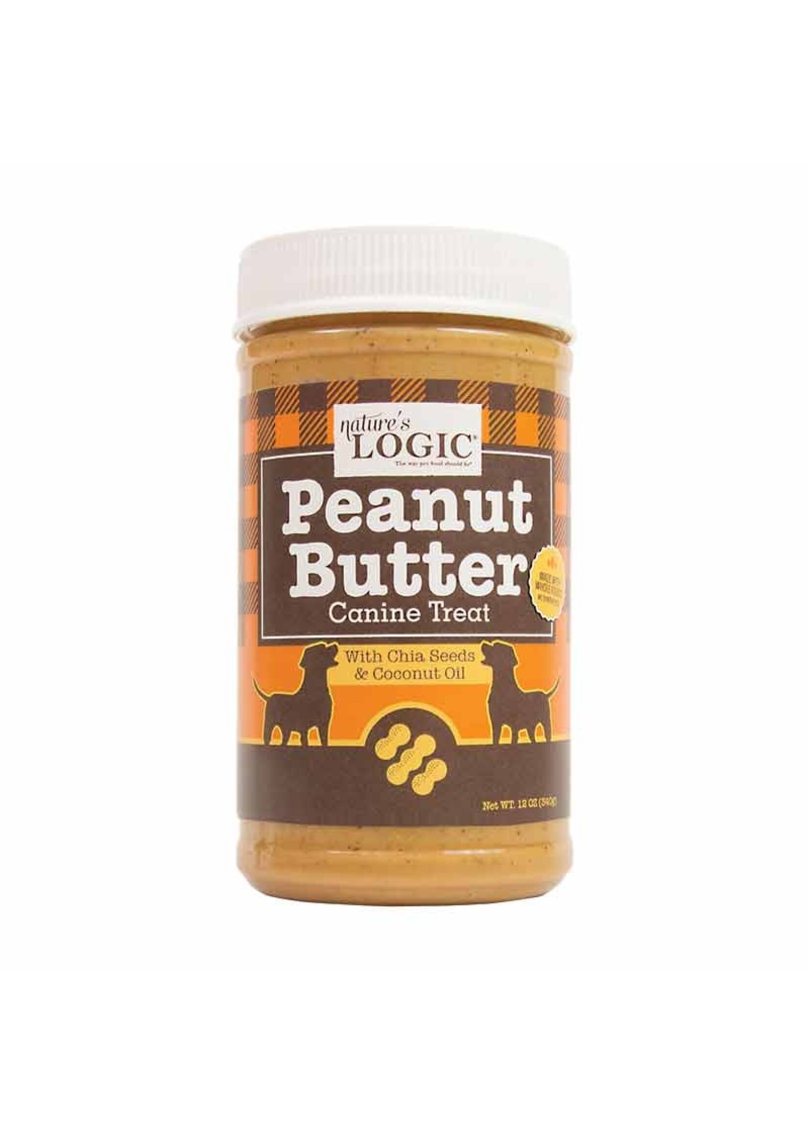 Nature's Logic Peanut Butter Canine Treat 12 oz
