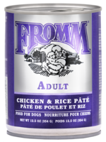 Fromm Family Pet Food Fromm Dog Classic Adult Chicken & Rice Pate 12.5oz single