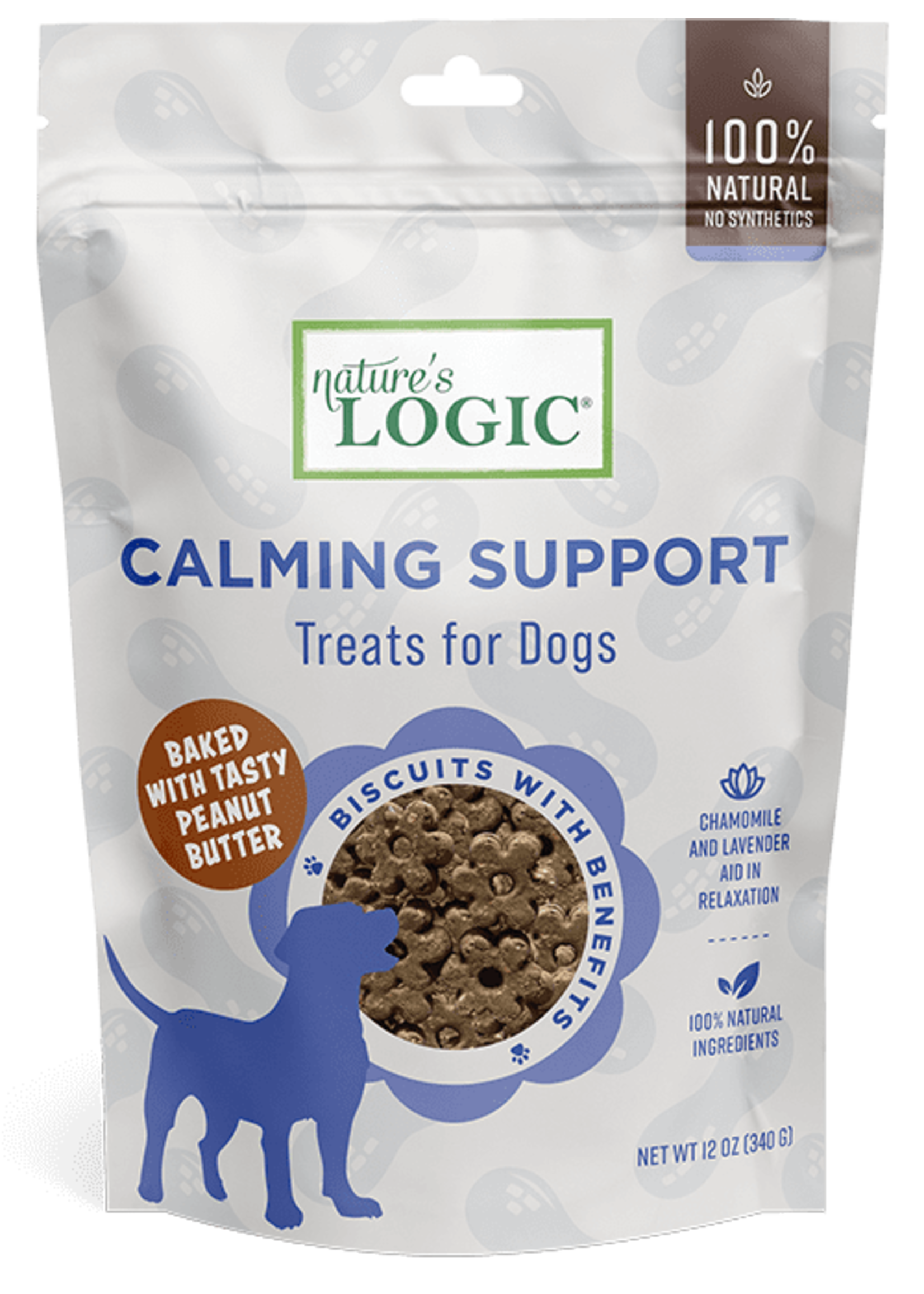 Nature's Logic Calming Support Treats for Dogs 12 oz