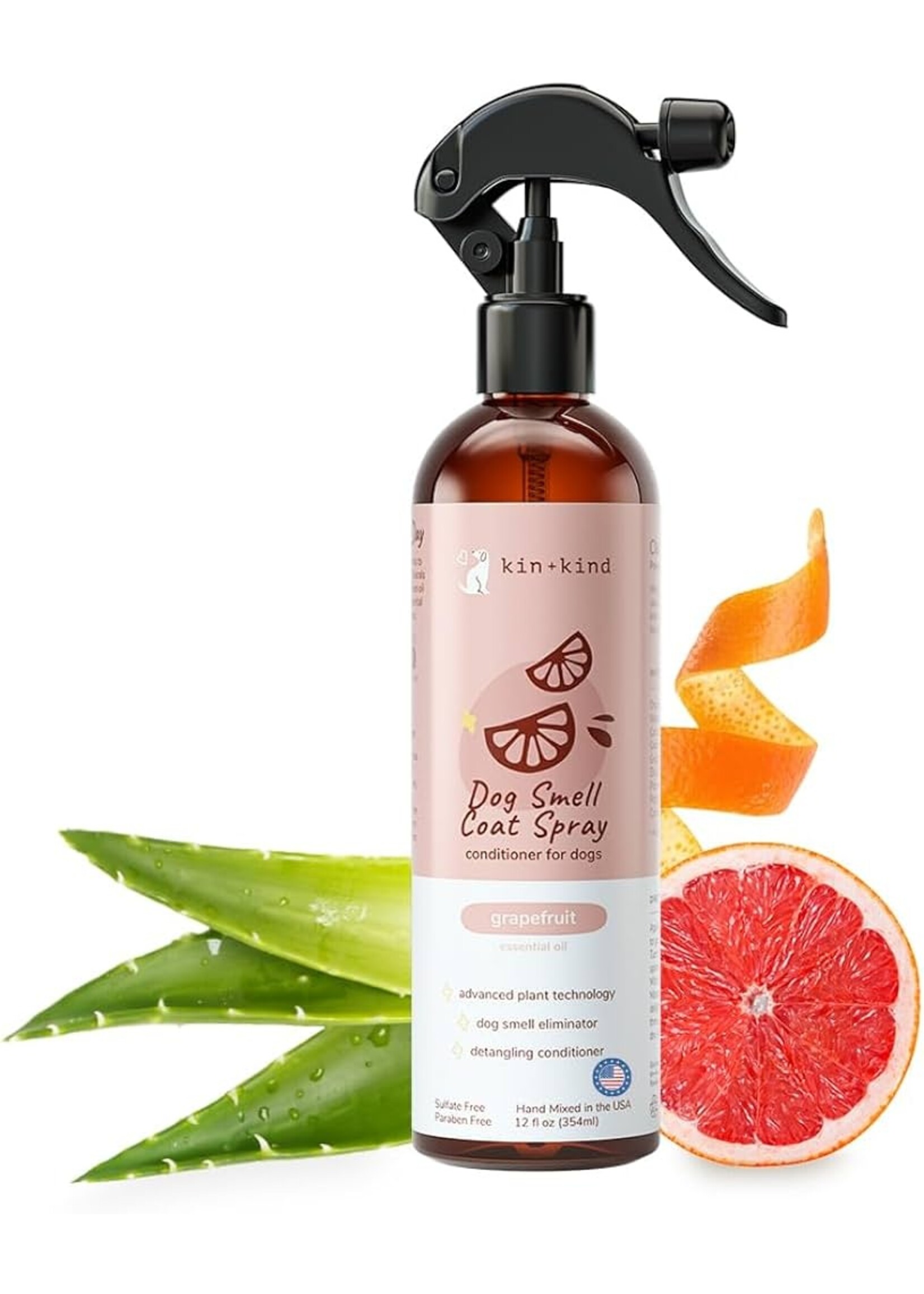 Kin + Kind Kin + Kind Dog Smell Coat Spray Grapefruit 12oz