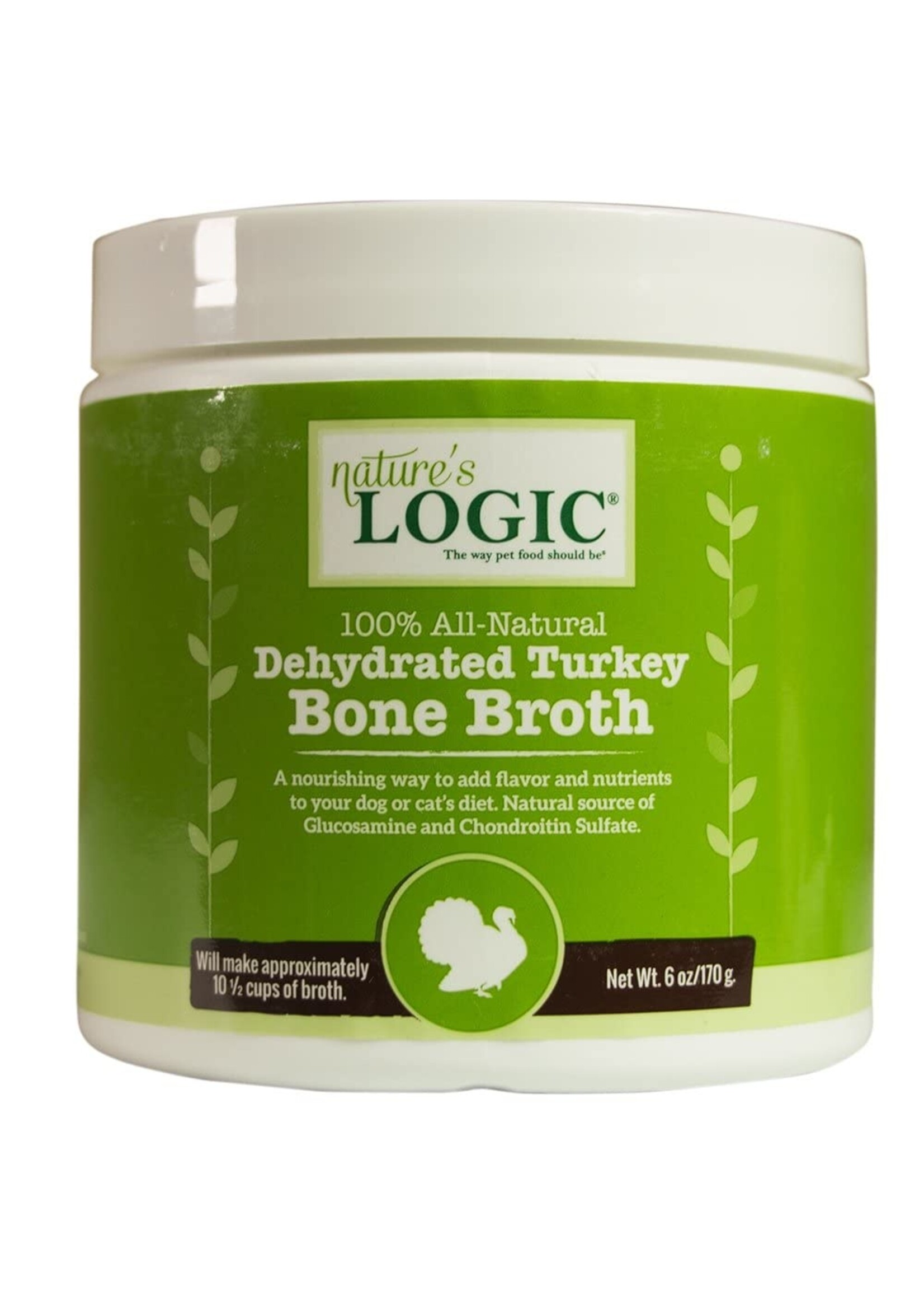 Nature's Logic Dehyrated Turkey Bone Broth 6 oz