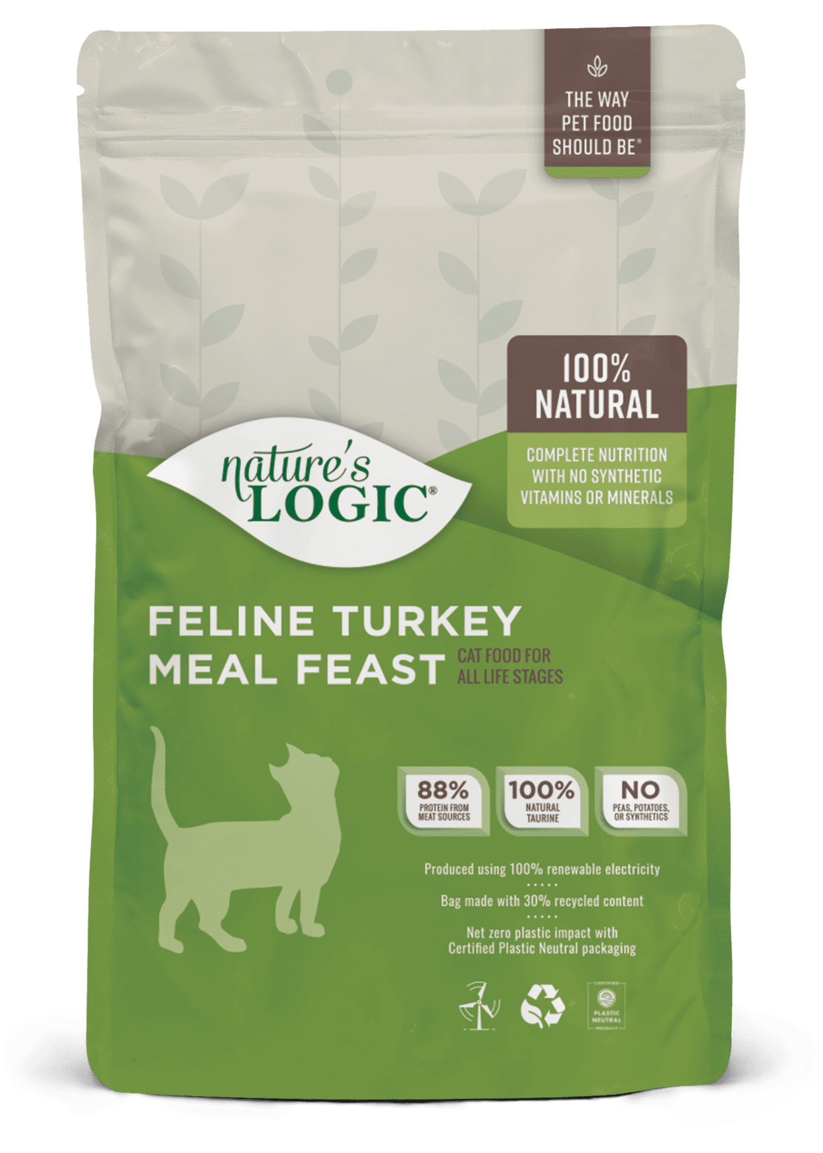 Nature's Logic Feline Turkey Meal Feast