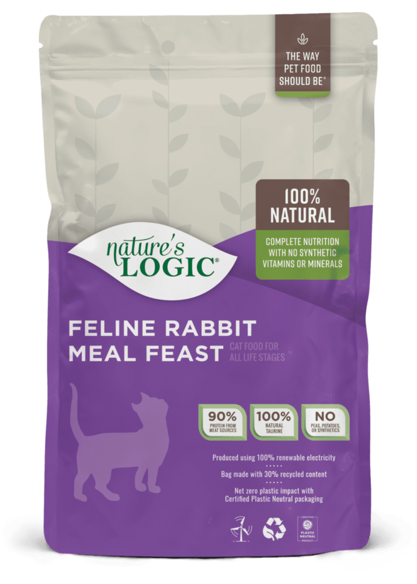 Nature's Logic Feline Rabbit Meal Feast