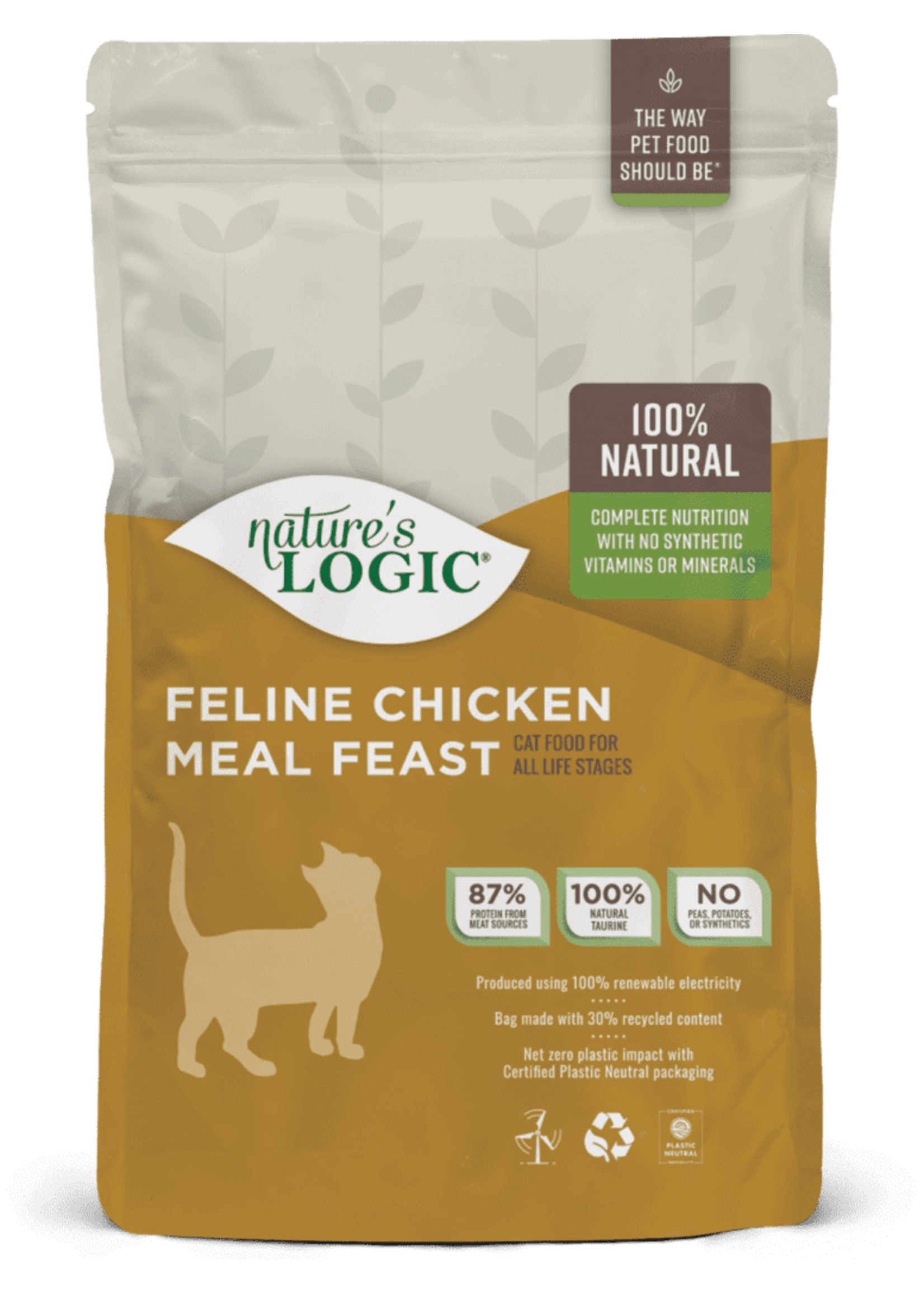 Nature's Logic Nature's Logic Feline Chicken Meal Feast