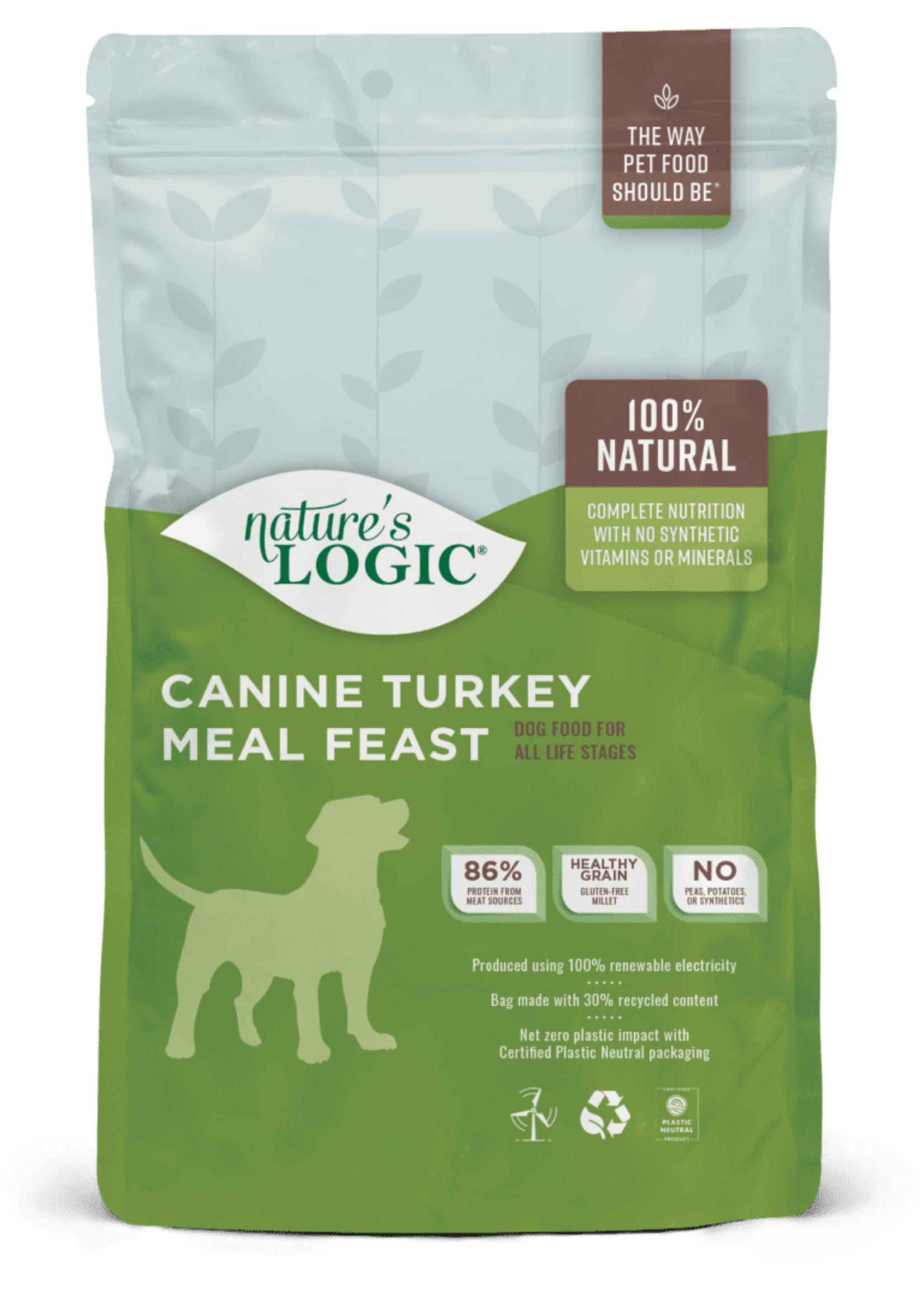 Nature's Logic Canine Turkey Meal Feast