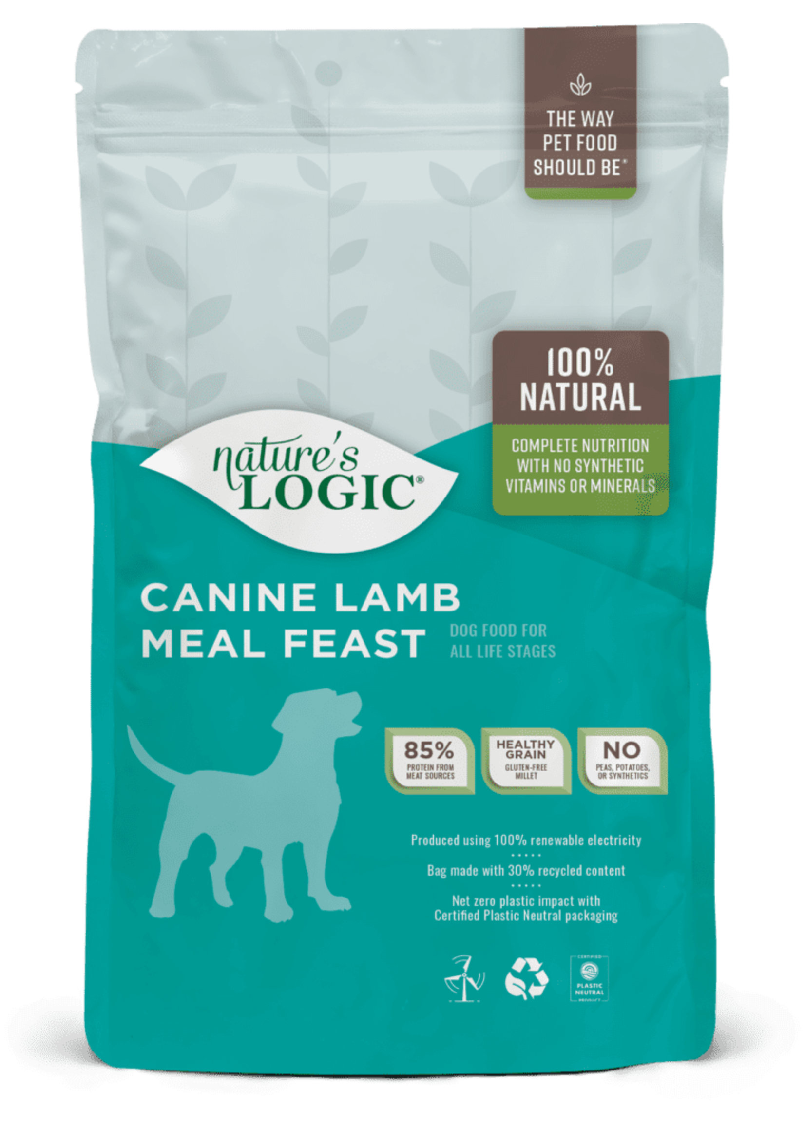 Nature's Logic Canine Lamb Meal Feast