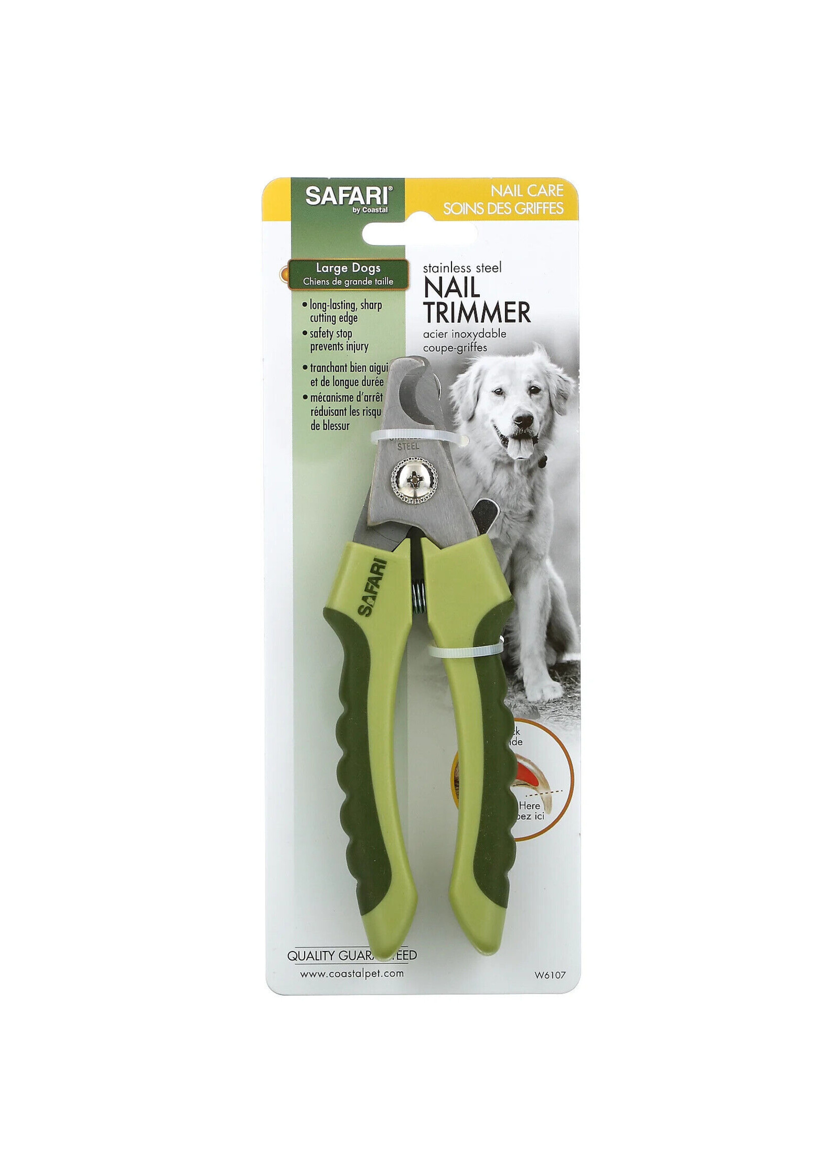 Coastal Pet Products Inc. Safari Professional Stainless Steel Nail Trimmer