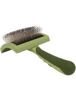 Coastal Pet Products Inc. Safari Curved Firm Slicker Brush w/ Coated Tip Long Hair
