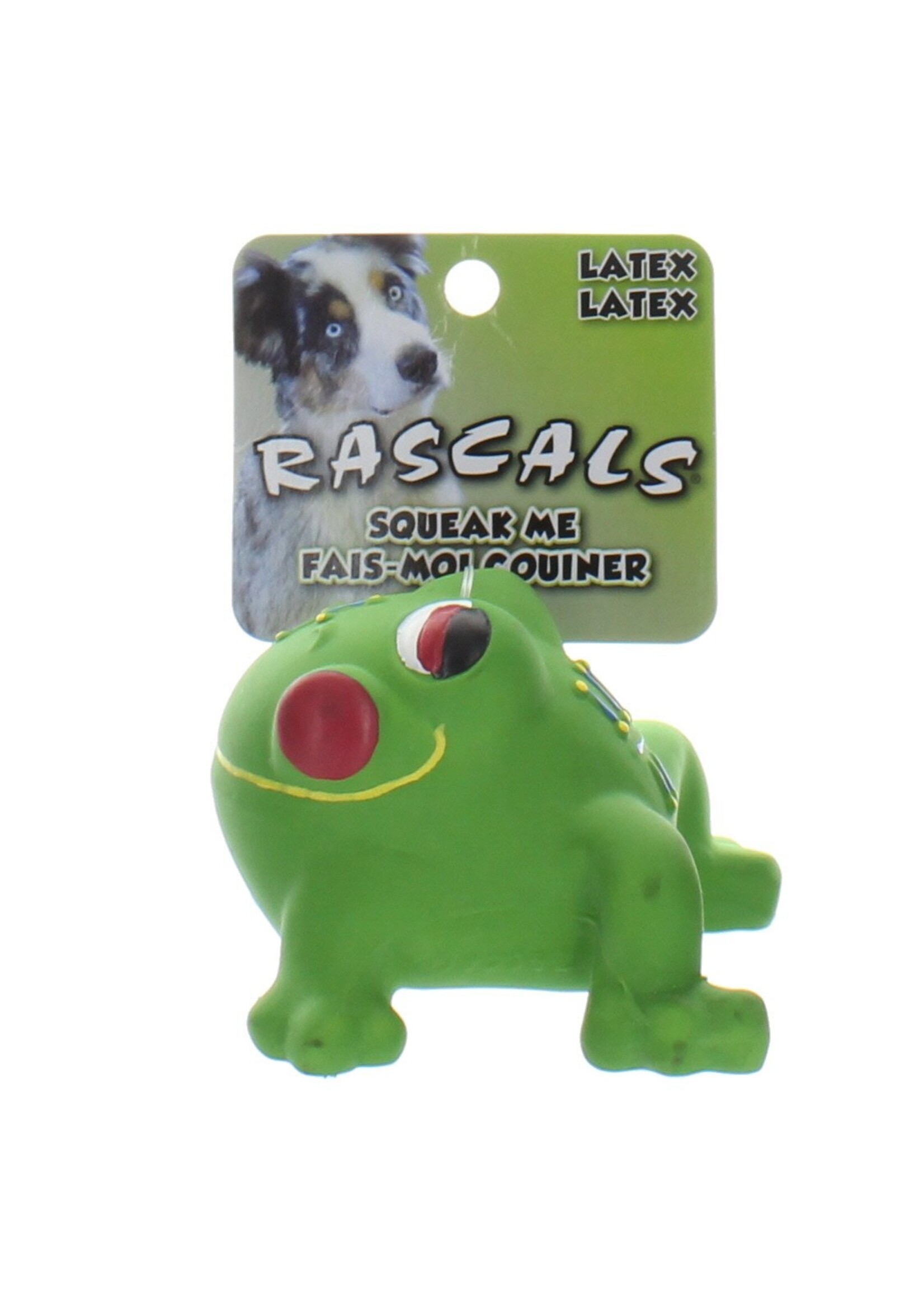 Coastal Pet Products Inc. Rascals 3" Latex Frog