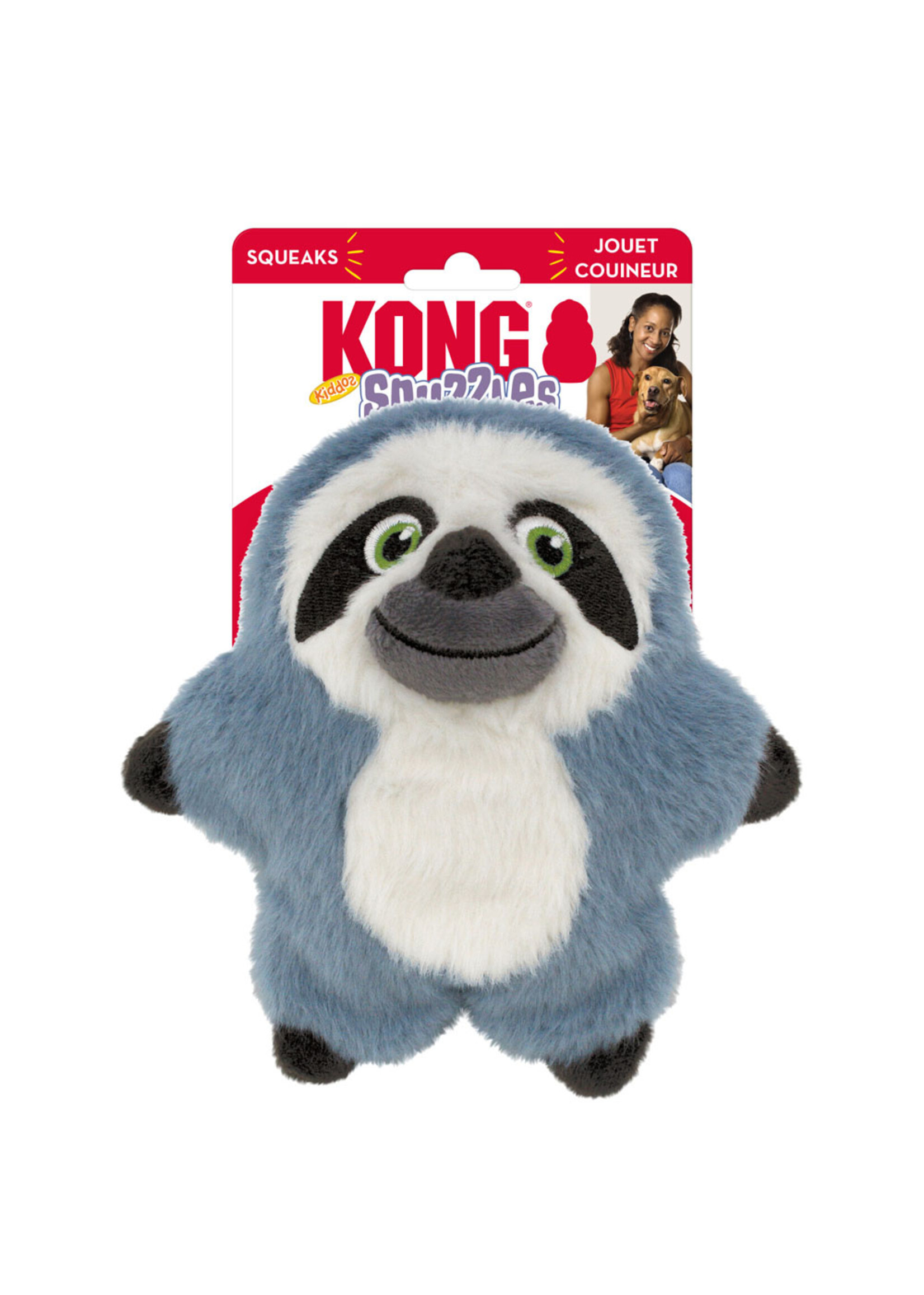 Kong Kong Snuzzles Kiddos Sloth Small