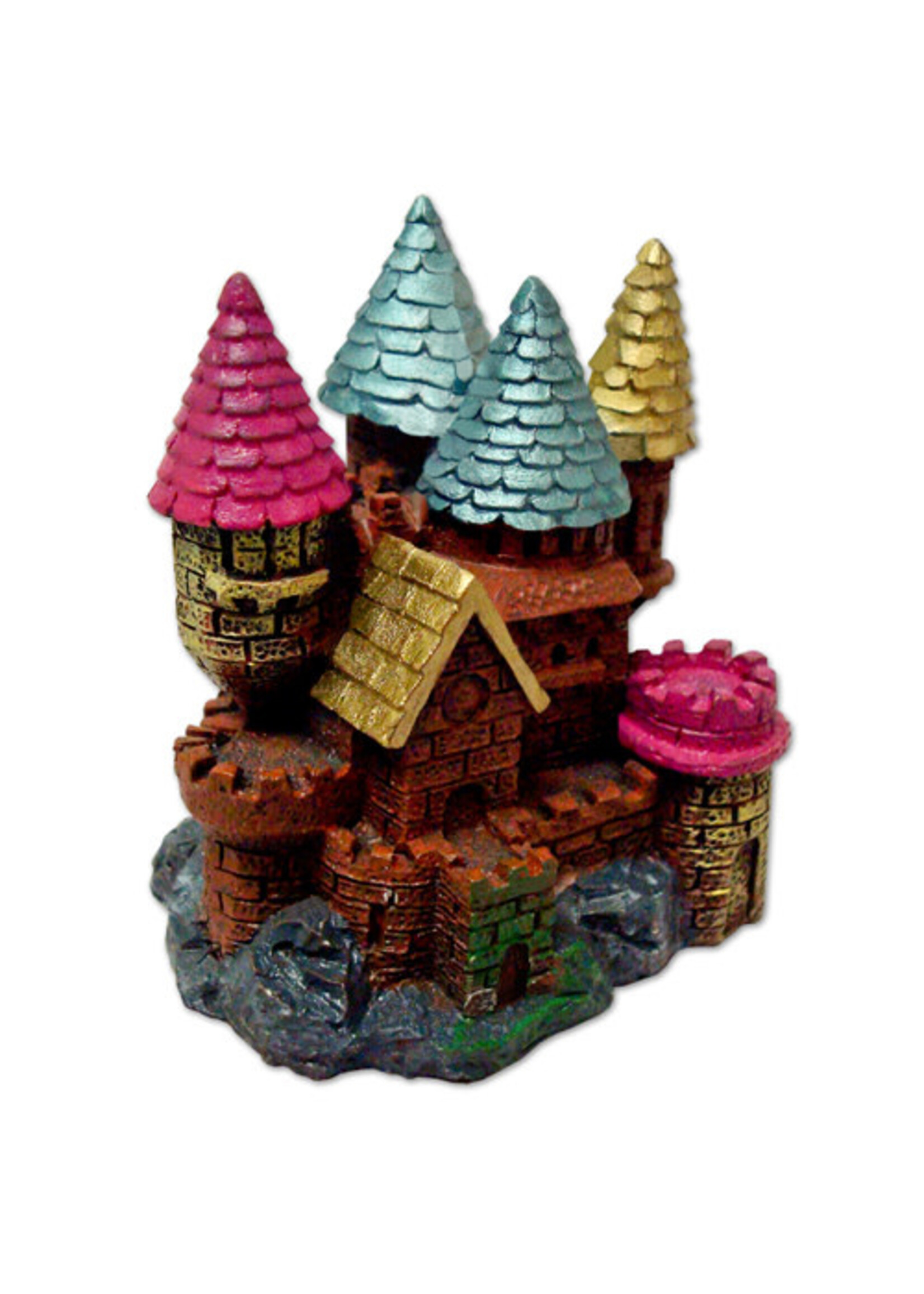 Blue Ribbon Blue Ribbon Aqua Kritters II Castles 2 x 1.75 x 2.25"